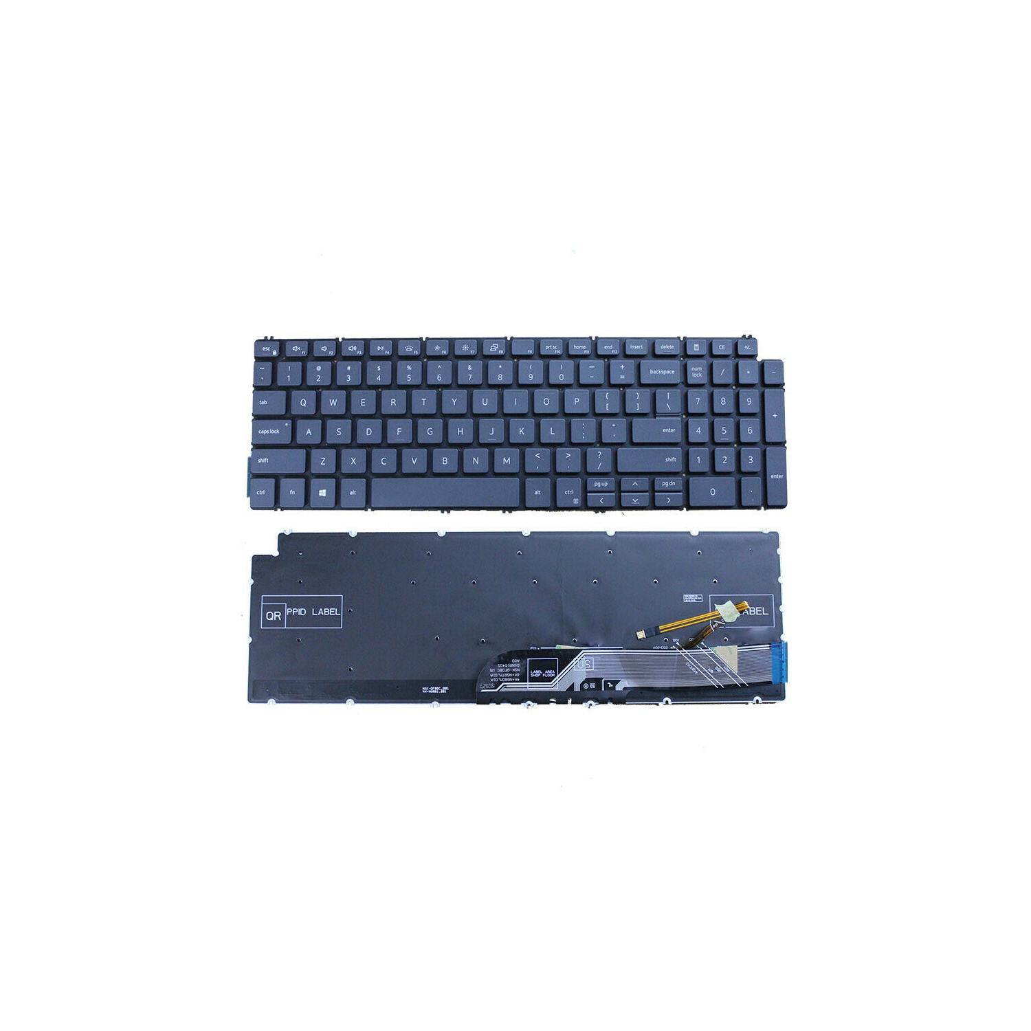 New keyboard for Dell Inspiron 15 5501 5502 5584 5590 5593 5594 5598 15 7000 2-IN-1 7590 7591 17 7000 2-IN-1 7791 17-7791 P42E P88F P90F Keyboard US Backlit Black