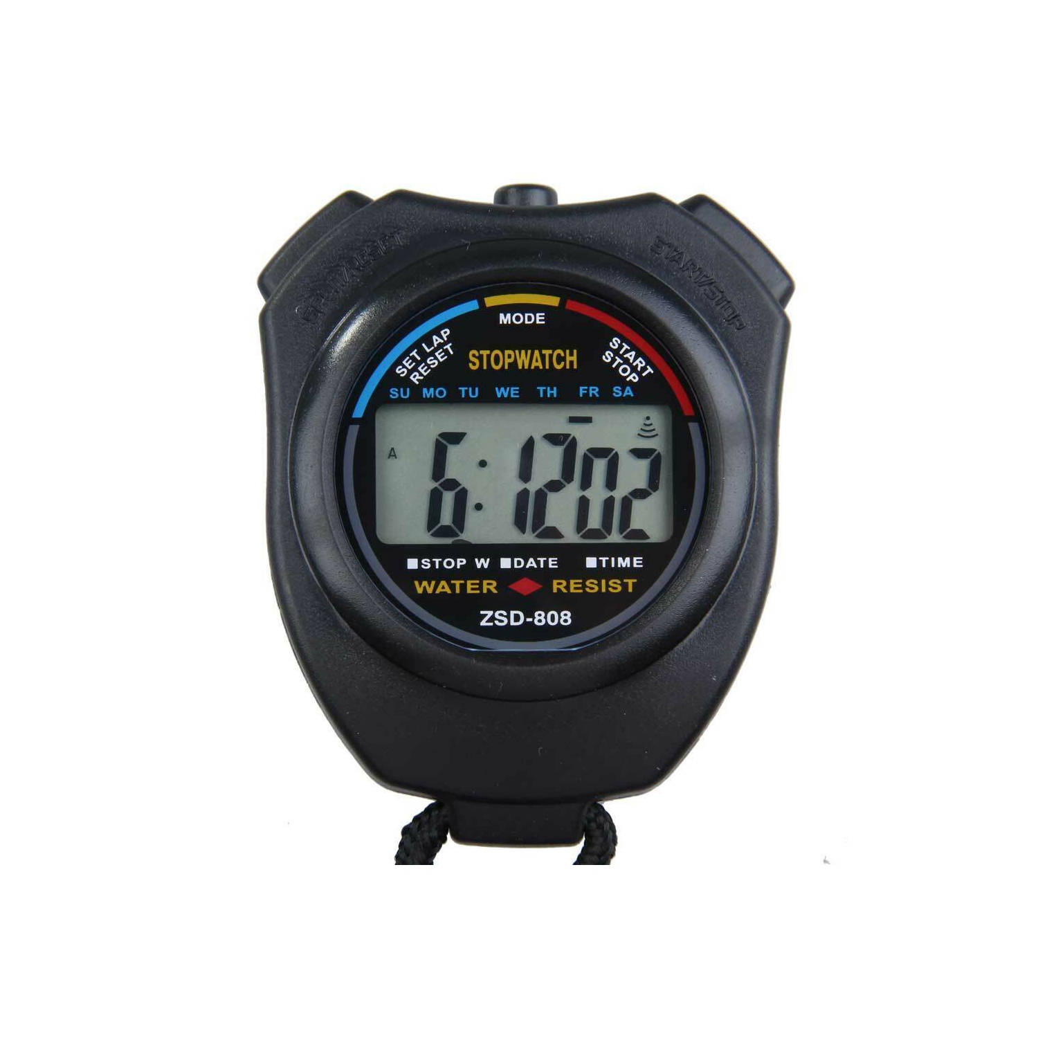 Nouveau compteur de temps de course numérique Chronomètre sport avec chronographe et bracelet