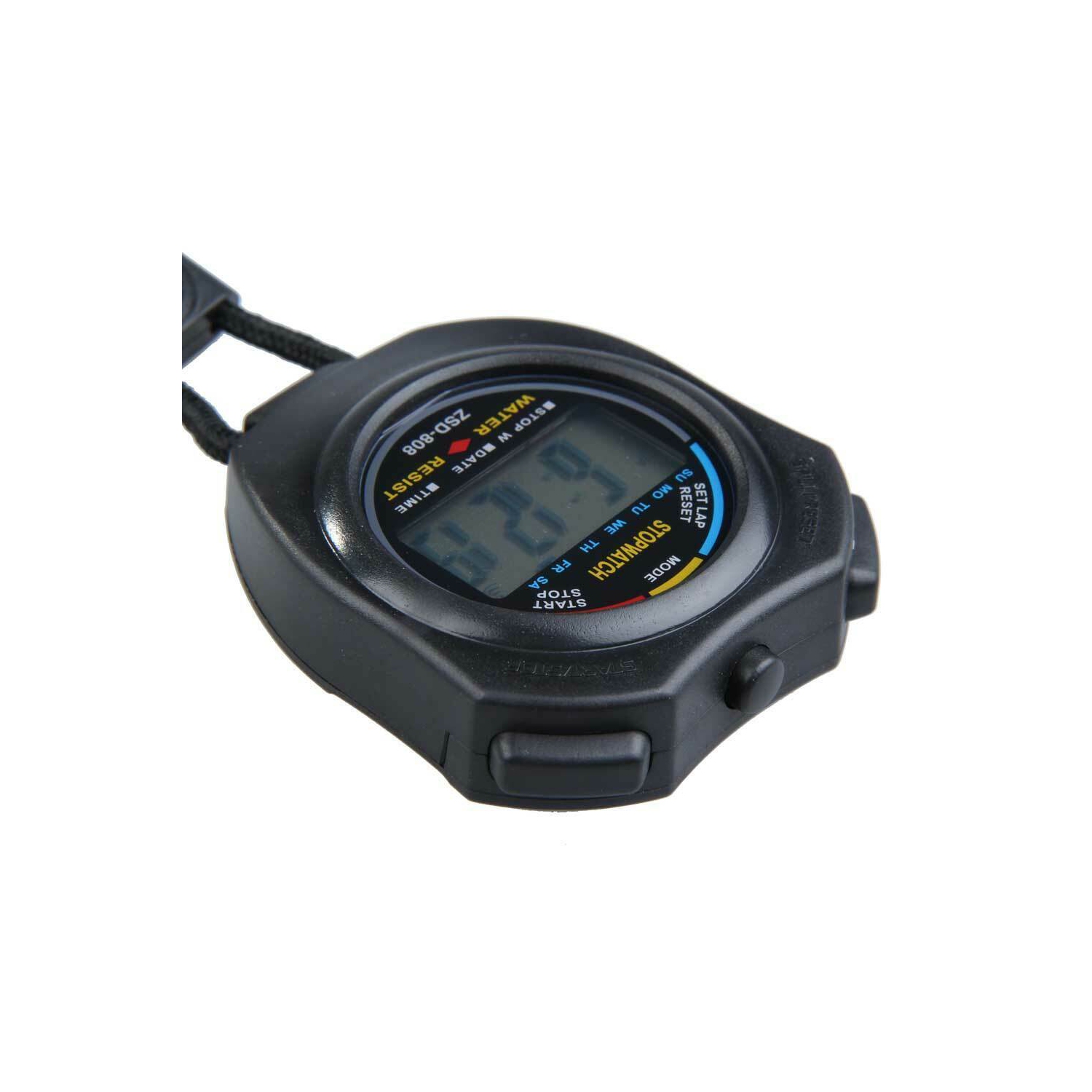 Nouveau compteur de temps de course numérique Chronomètre sport avec chronographe et bracelet