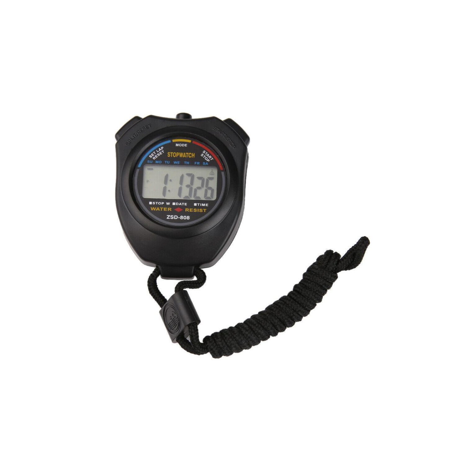 Nouveau compteur de temps de course numérique Chronomètre sport avec chronographe et bracelet