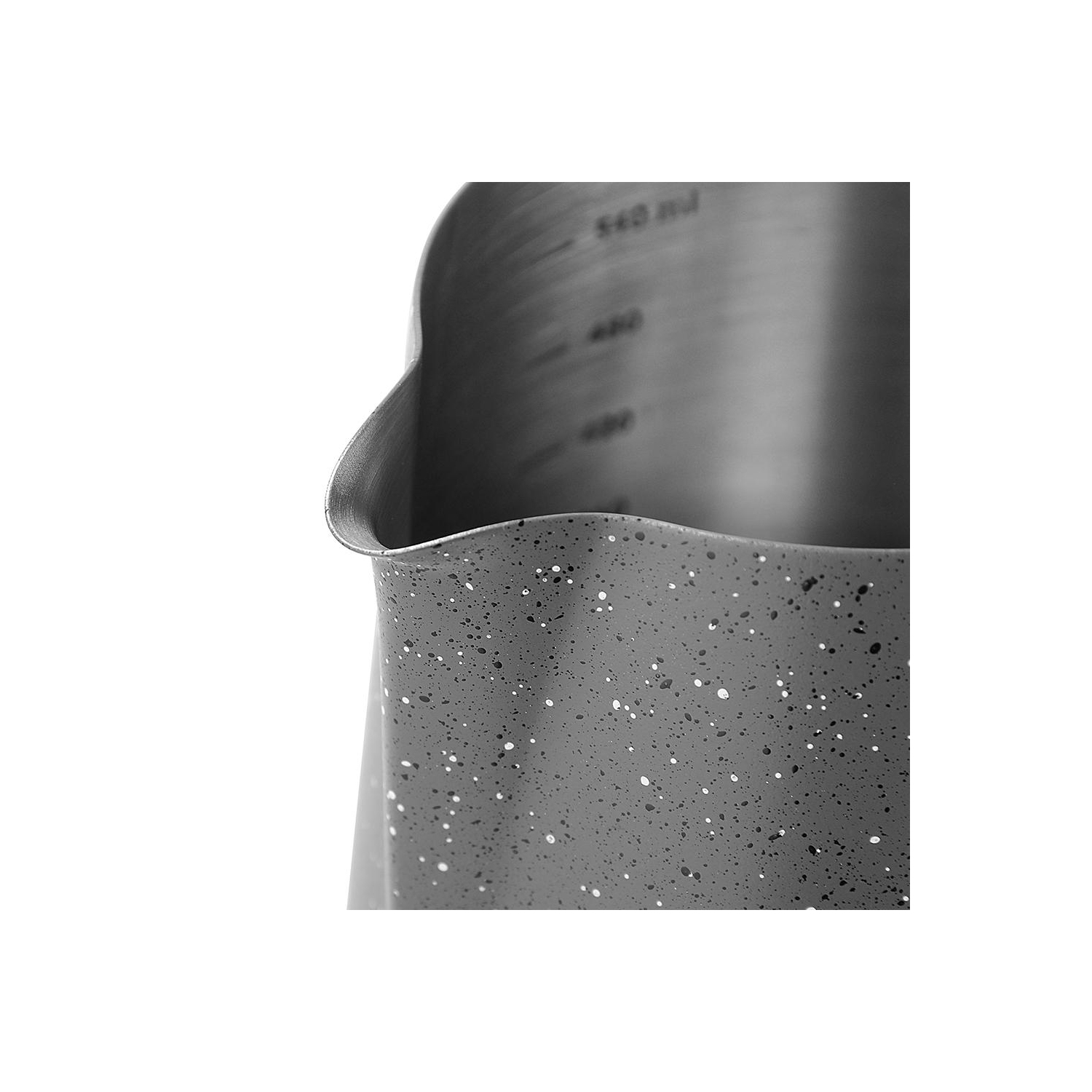 Pot à lait en acier inoxydable de 0,6 L 202 avec stylo Latte Art Pen, la poignée à main ne chauffe pas - 0,7 mm