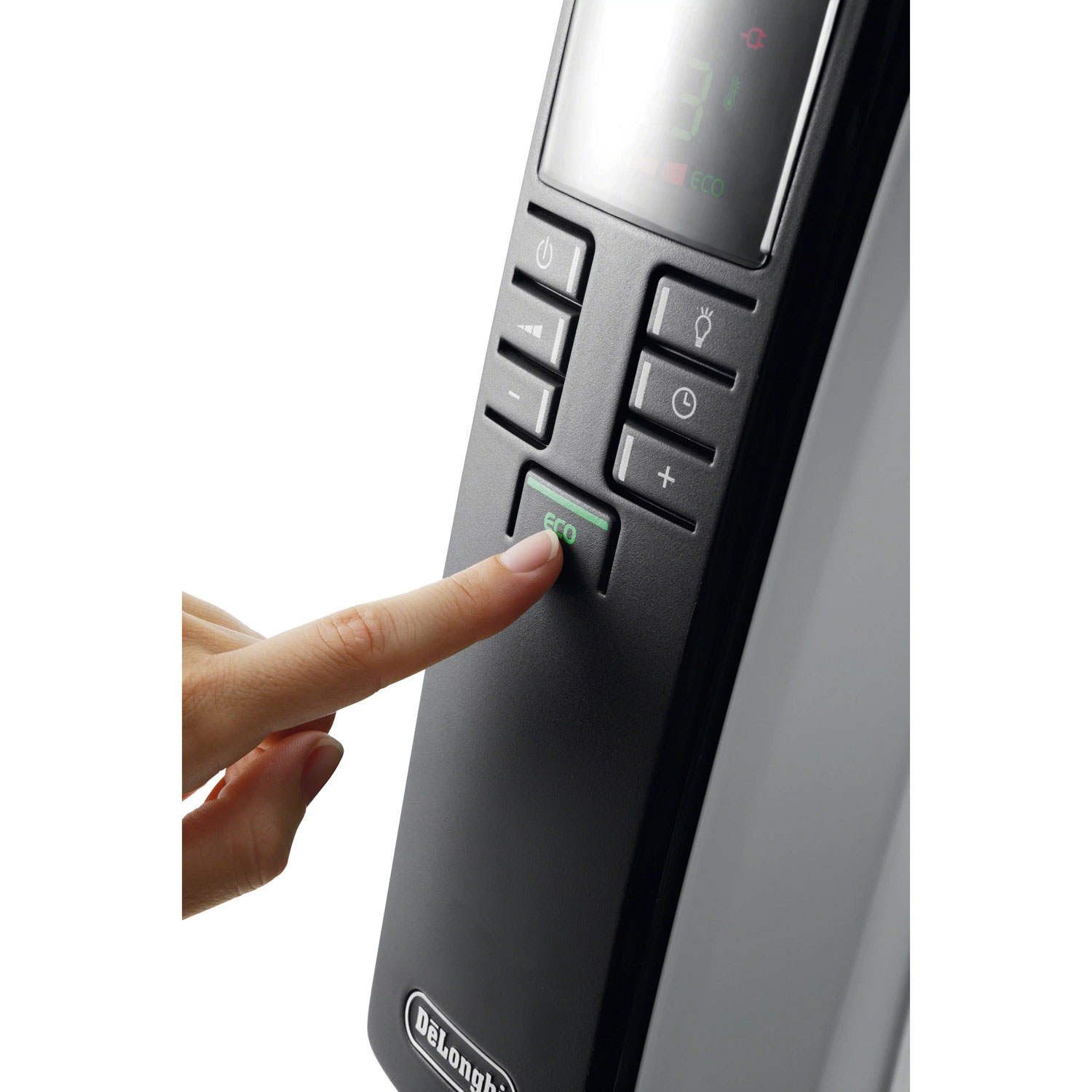 Chaufferette à l'huile Dragon de DeLonghi - Blanc glace