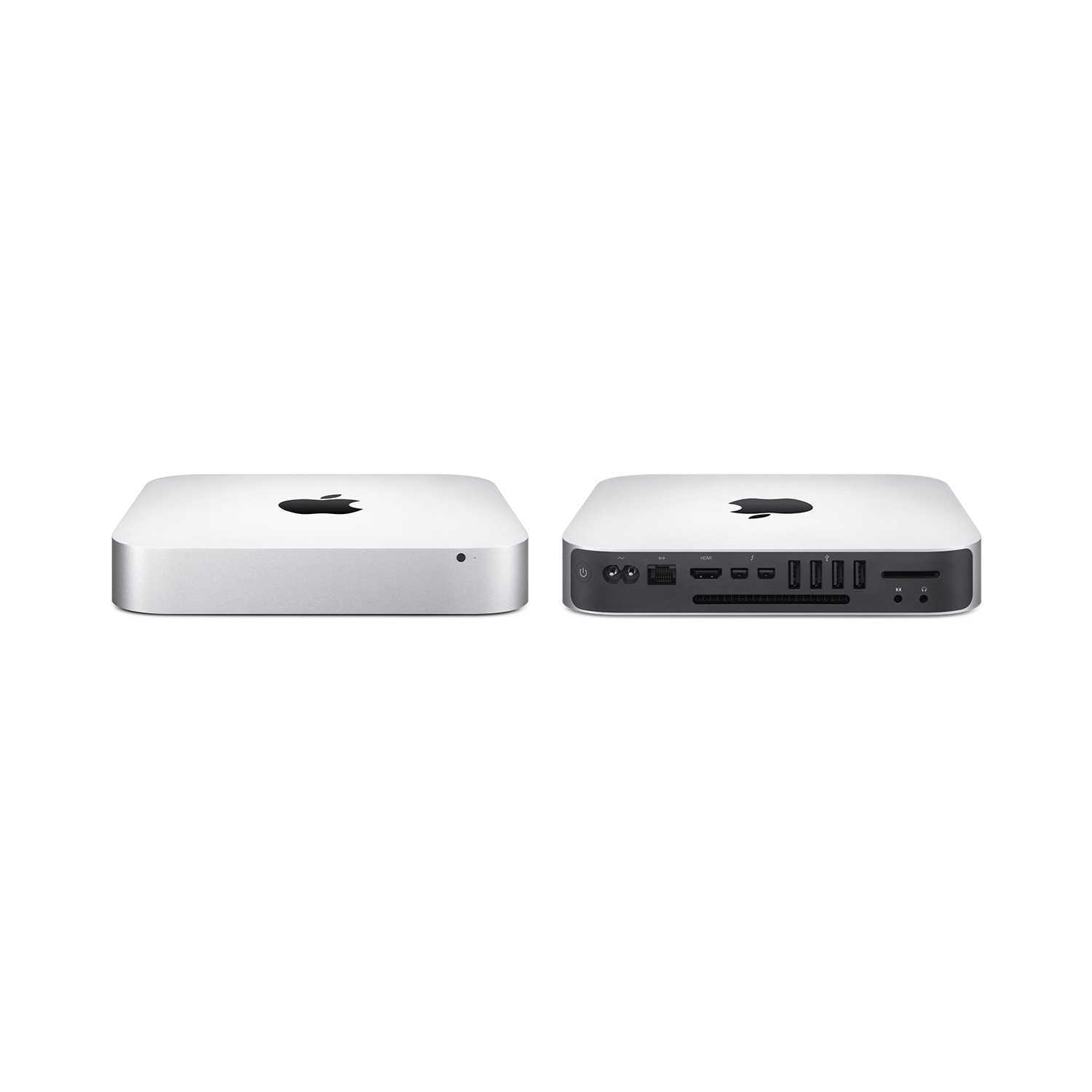 Refurbished (Excellent) - Apple Mac Mini (Intel Core i5 / 4GB RAM / 128GB SSD) - Mgem2ll/a Late 2014 Silver - Certified Refurbished