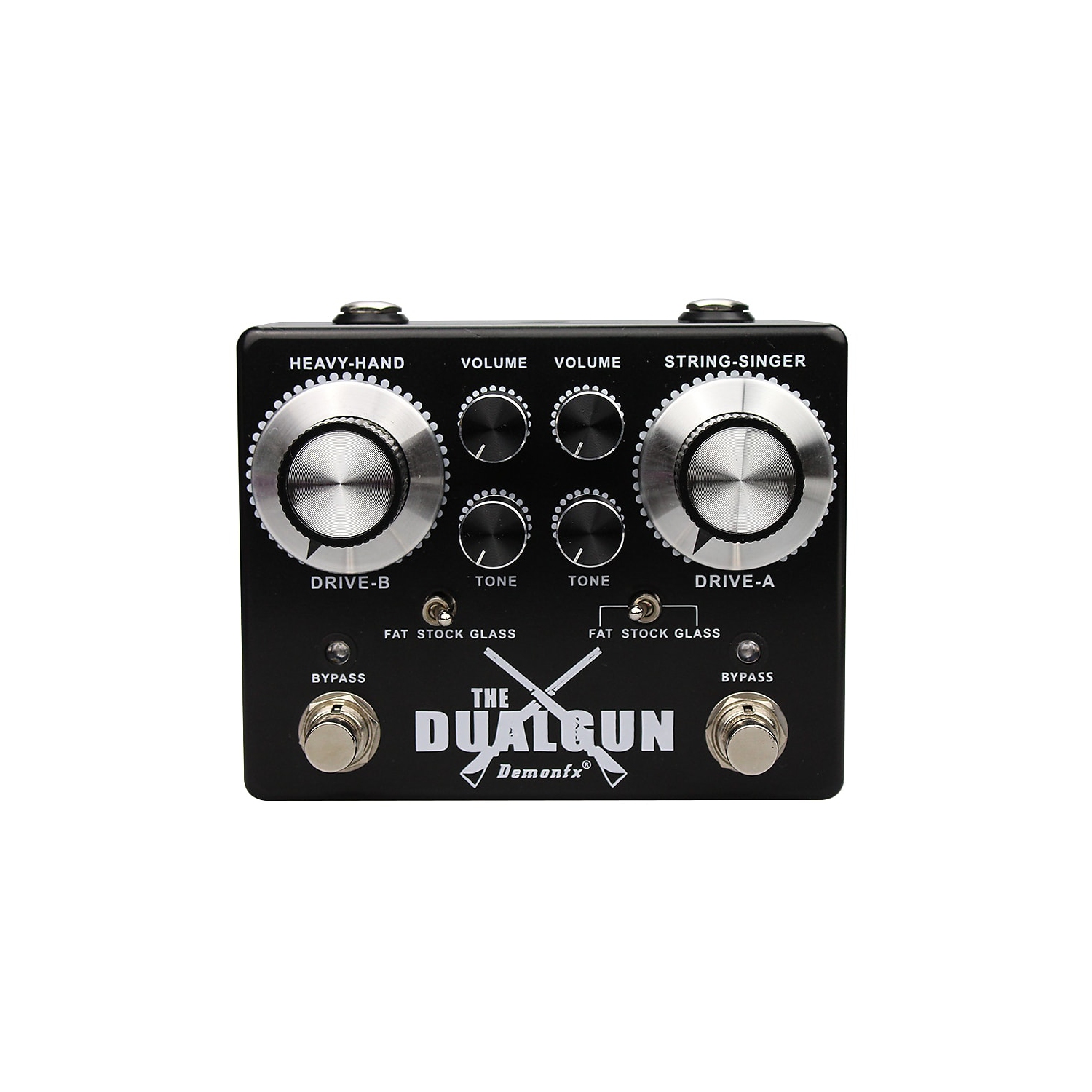 DemonFX The Dual Gun Overdrive/ Dist / Boost High quality Guitar