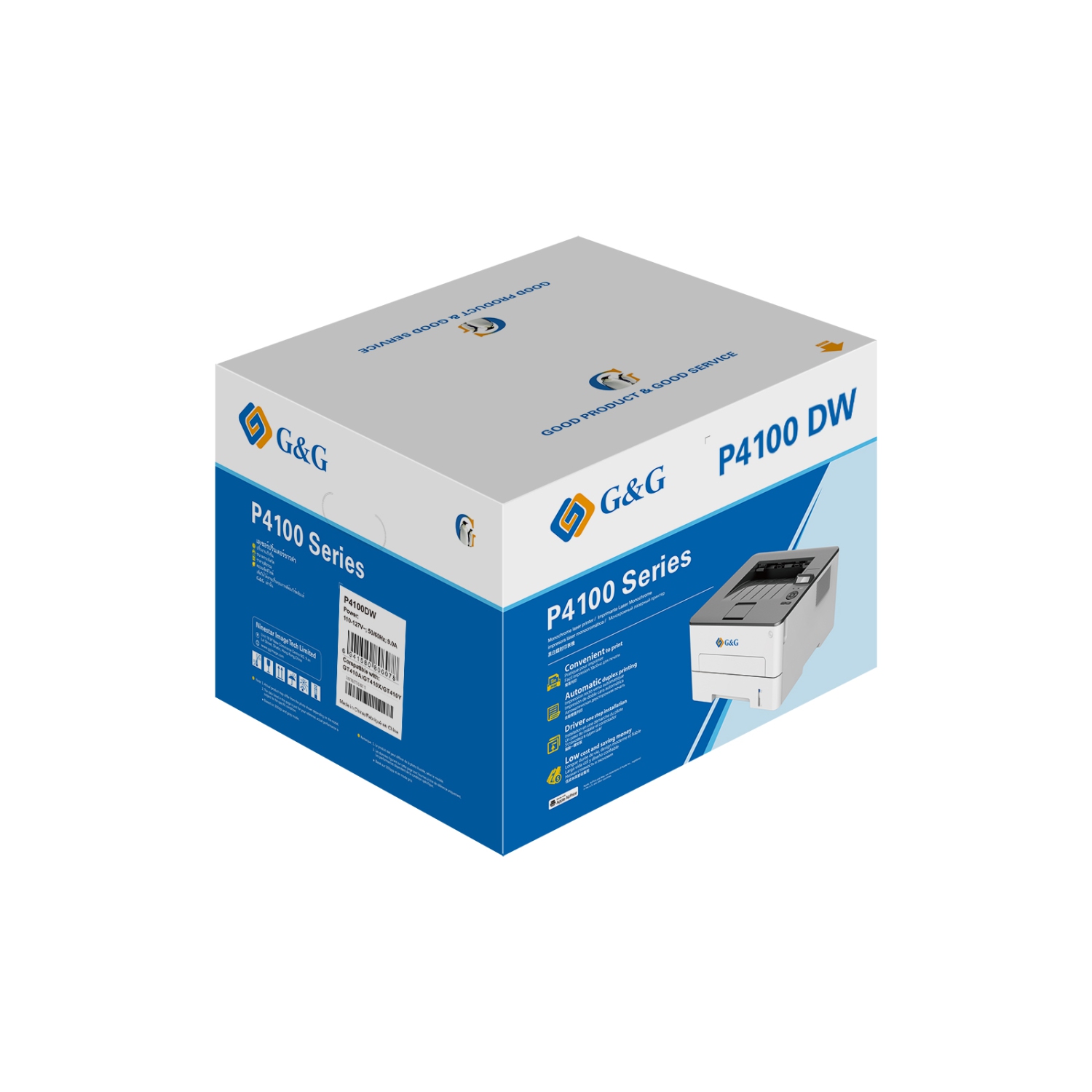 G&G P4100DW Single-Function Printer