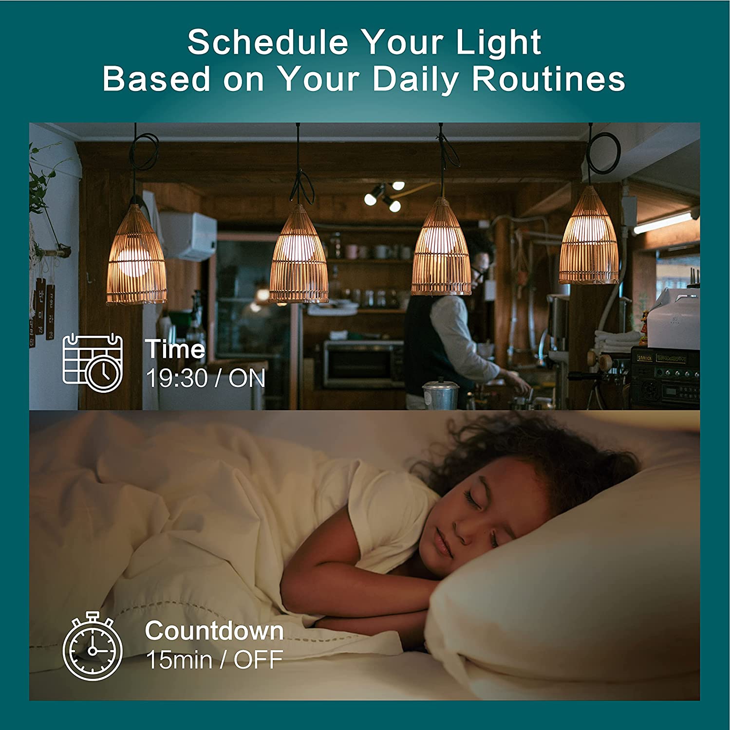 Treatlife Single Pole Smart Light Switch, 2.4GHz Wi-Fi, Works with Alexa and Google Home