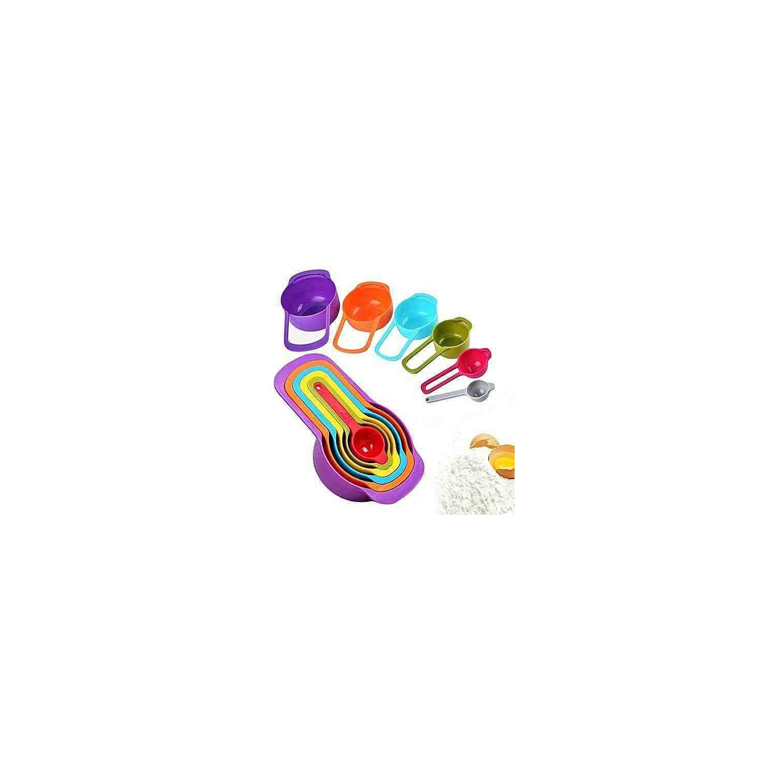 ISTAR Kitchen Classic Measuring Cups and Spoons Great for Baking and Cooking, Set of 6 PCS