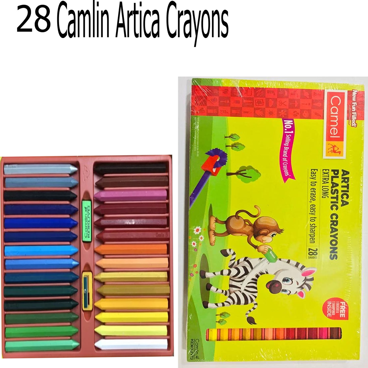 ISTAR Toddler Crayons, 28 Colors Non Toxic Jumbo Crayons, Easy to Hold Large Crayons for Kids, Silky Washable Crayons for Toddlers as a gift