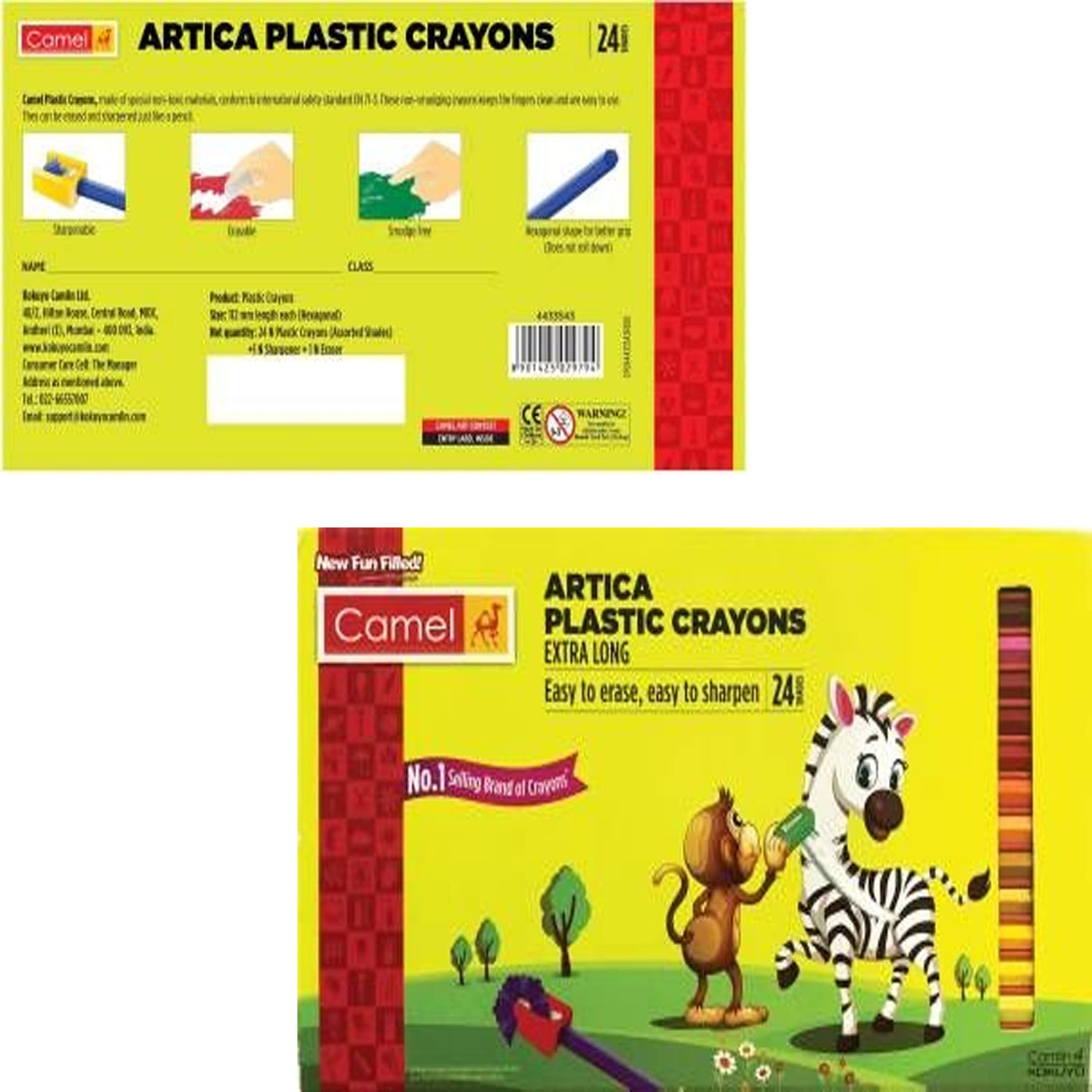 ISTAR Toddler Crayons, 28 Colors Non Toxic Jumbo Crayons, Easy to Hold Large Crayons for Kids, Silky Washable Crayons for Toddlers as a gift