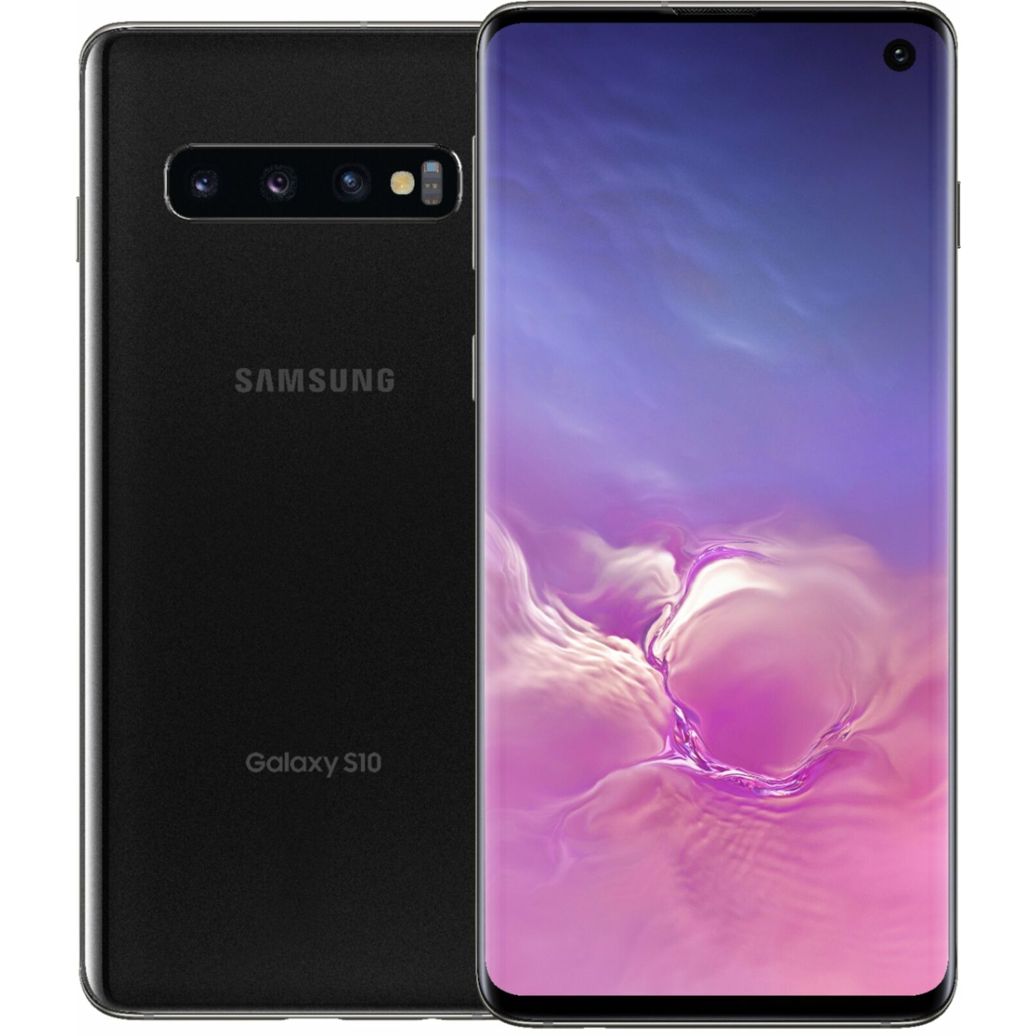 Samsung Galaxy S10 Plus 128GB (SM-G975U) - Prism Black - GSM Unlocked Smartphone - International Model - Open Box