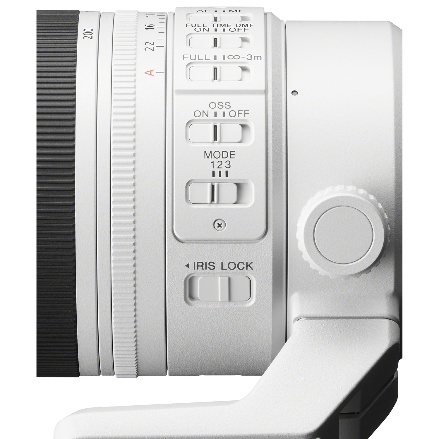 Téléobjectif zoom plein format monture E FE 70-200 mm f/2,8 GM OSS II G Master de Sony