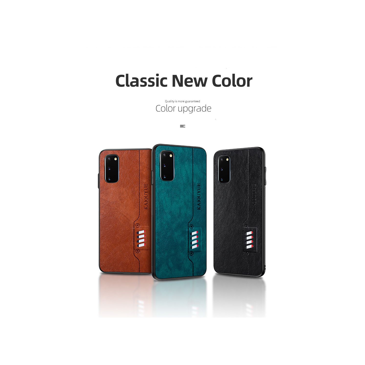 Tedlin leather texture slim Soft Silicone Shockproof Case Anti-Scratch Protective Cover for Samsung Galaxy S21 PLUS -Green