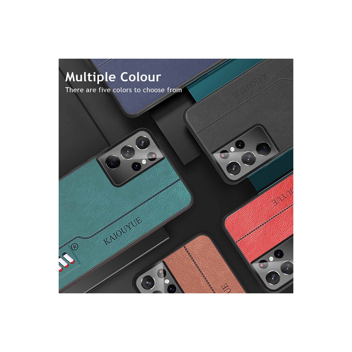 Étui antichoc mince en silicone souple et texturé en cuir de Tedlin, étui protecteur antirayure pour Galaxy NOTE 20 ULTRA DE Samsung - Vert