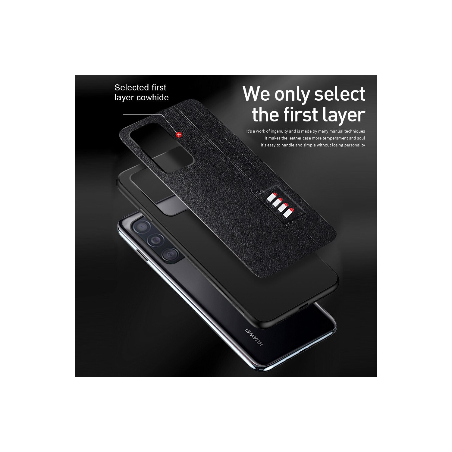 Étui antichoc mince en silicone souple et texturé en cuir de Tedlin, étui protecteur antirayure pour Galaxy NOTE 20 ULTRA DE Samsung - Bleu