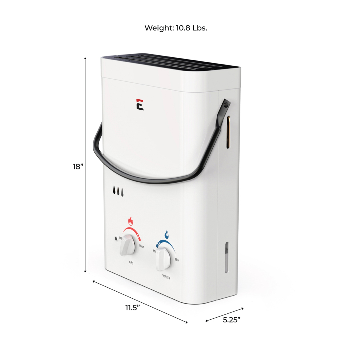 Chauffe-eau instantané portatif pour l'extérieur L5 d'Eccotemp