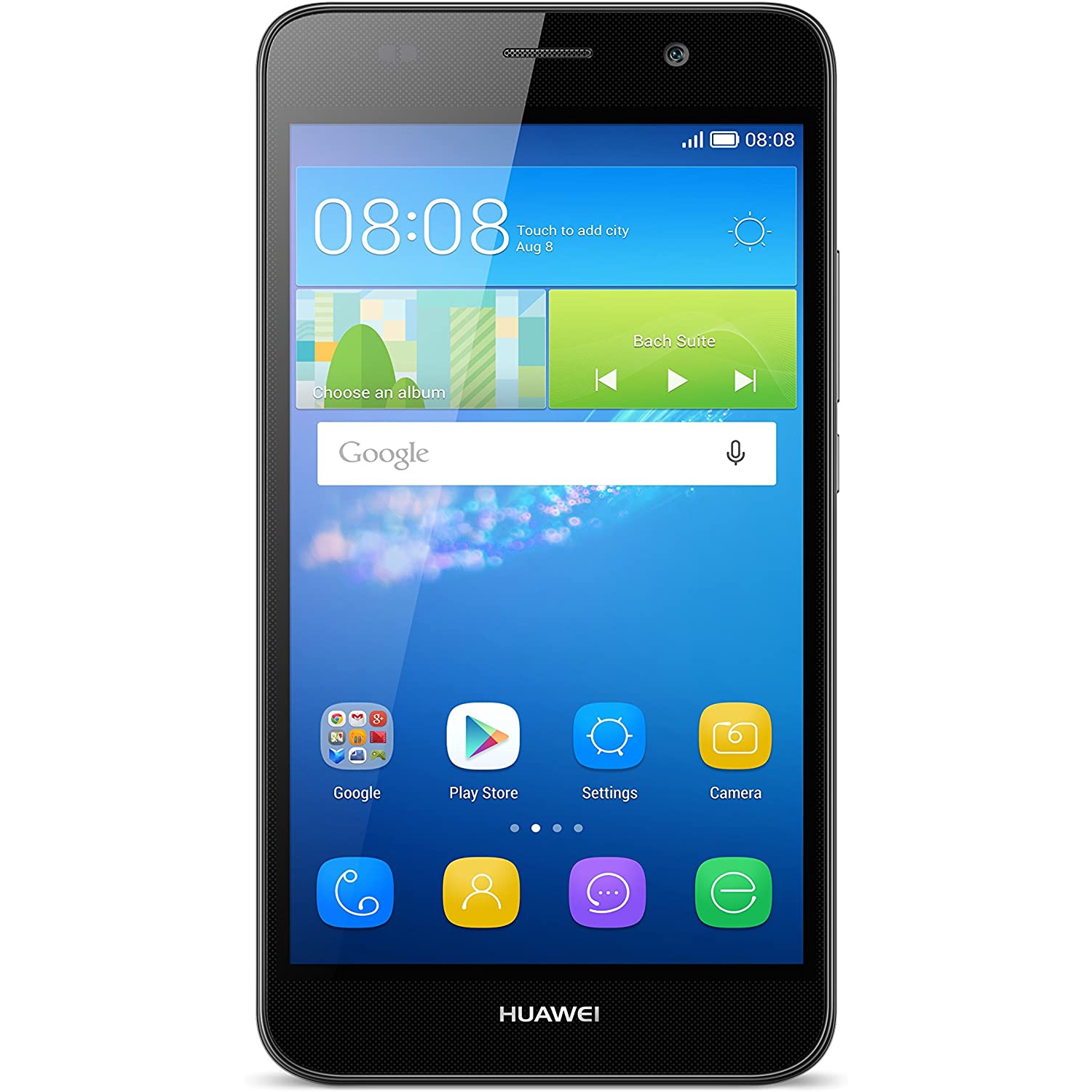 Refurbished (Good) - Huawei Y6 8GB - Factory Unlocked Smartphone - Black