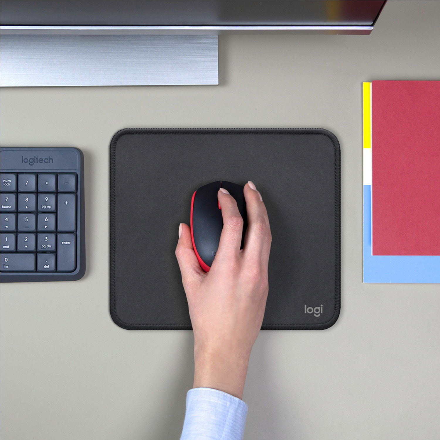 Tapis de souris Studio de Logitech - Graphite