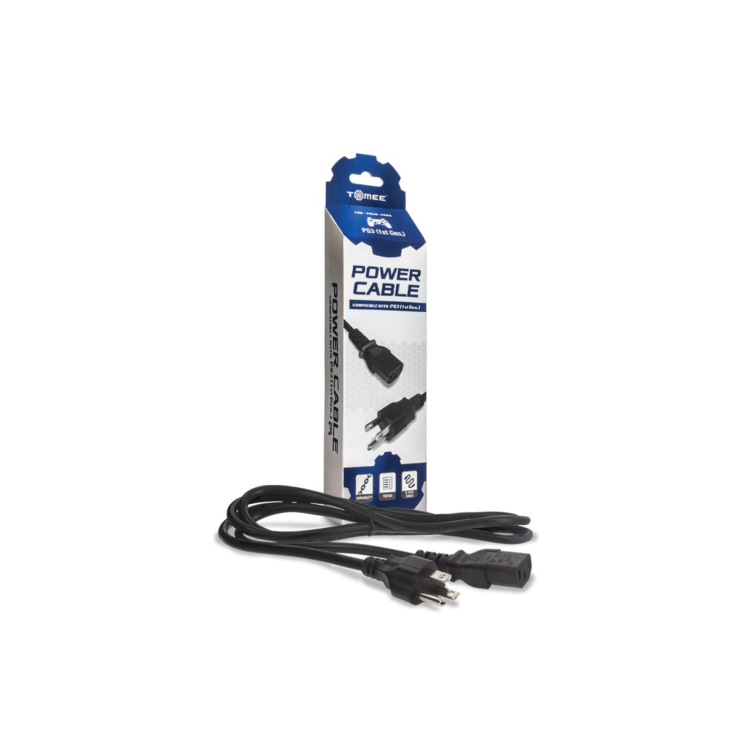 Câble d’alimentation à 3 broches pour PS3/XB360/PC – UNIV