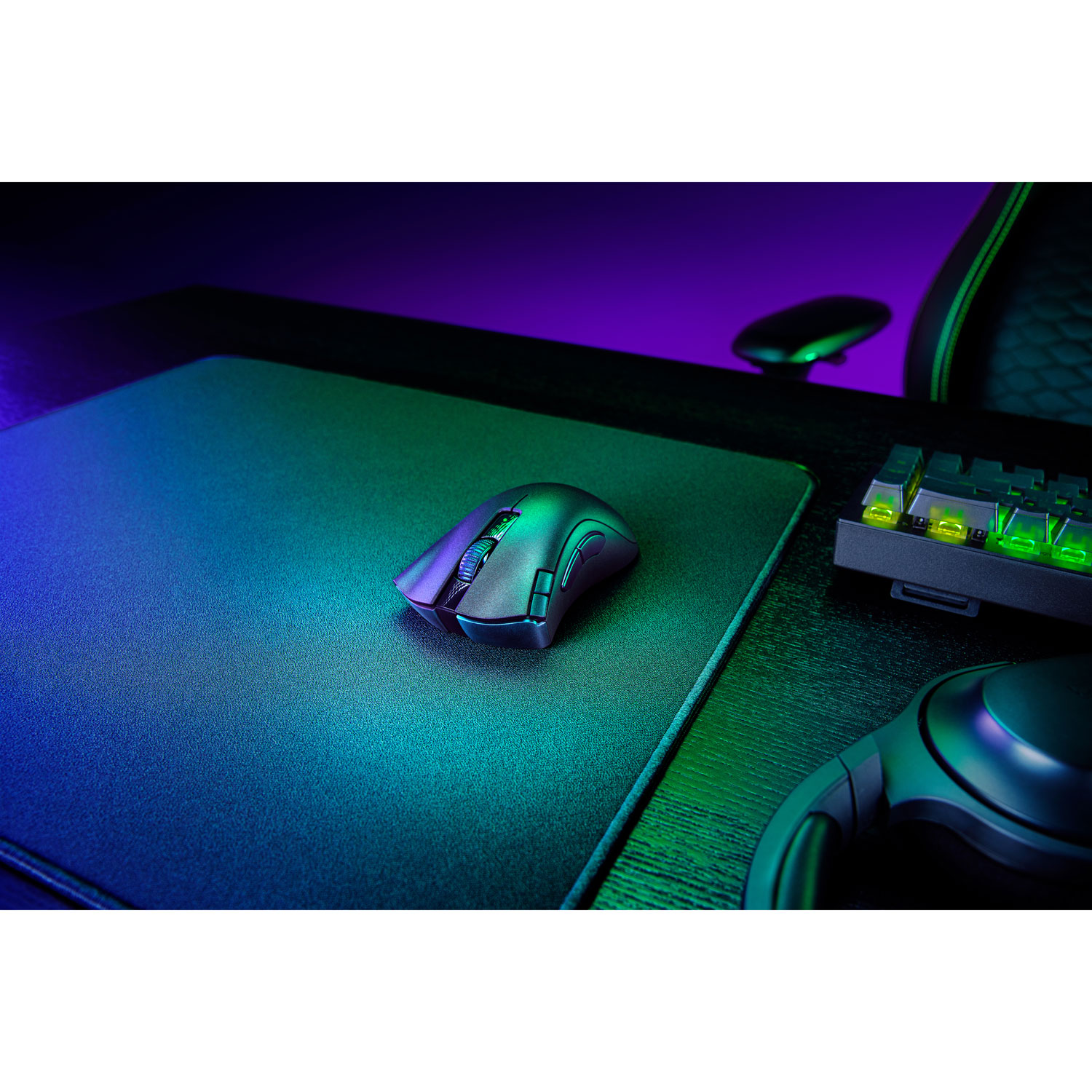 Razer DeathAdder V2 X HyperSpeed 14000 DPI Bluetooth Optical Gaming Mouse - Black