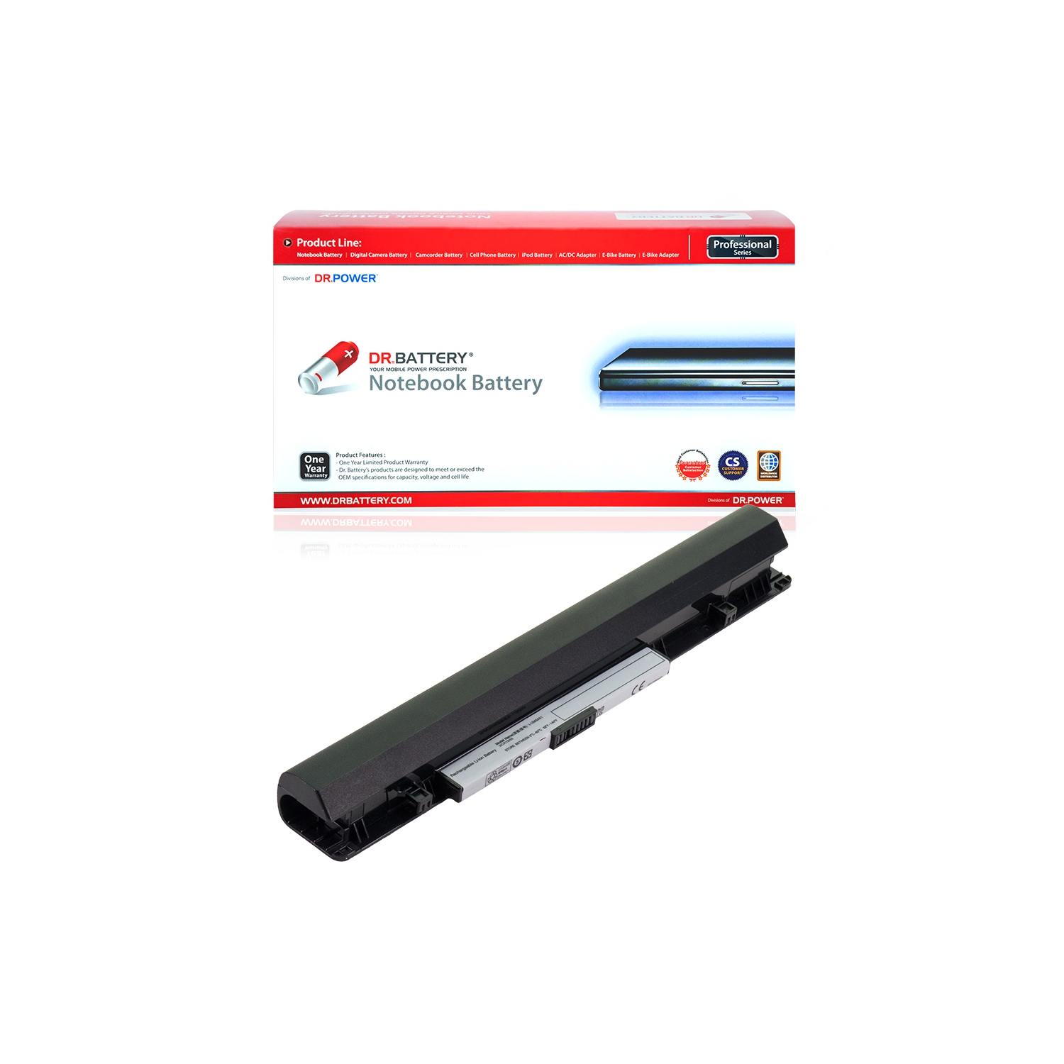 DR. BATTERY - Replacement for Lenovo IdeaPad S210 Touch 20257 / 888015454 / L12M3A01 / L12S3F01 [10.8V / 2200mAh / 24Wh] *** Free Shipping***