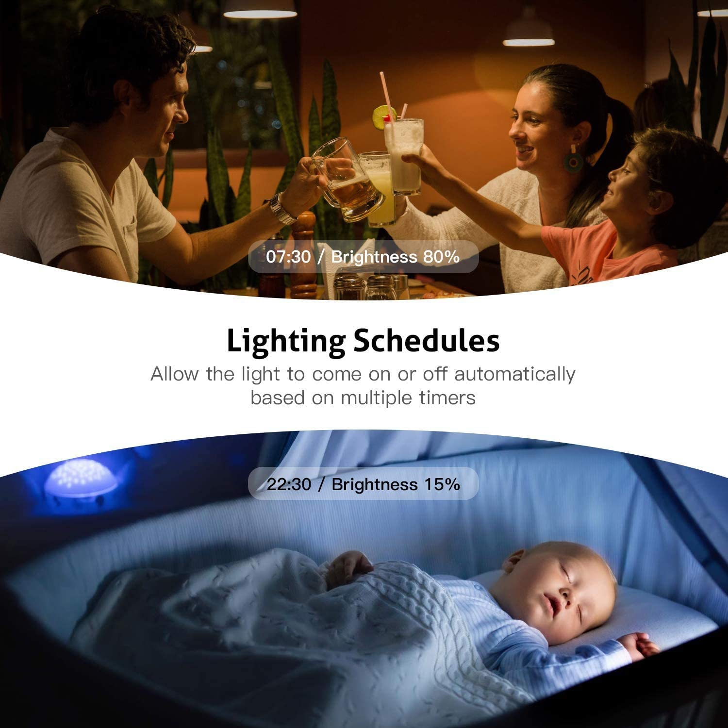 Treatlife Single Pole Smart Dimmer Switch, Works with dimmable LED/ halogen/incandescent bulbs, Alexa & Google Home compatible