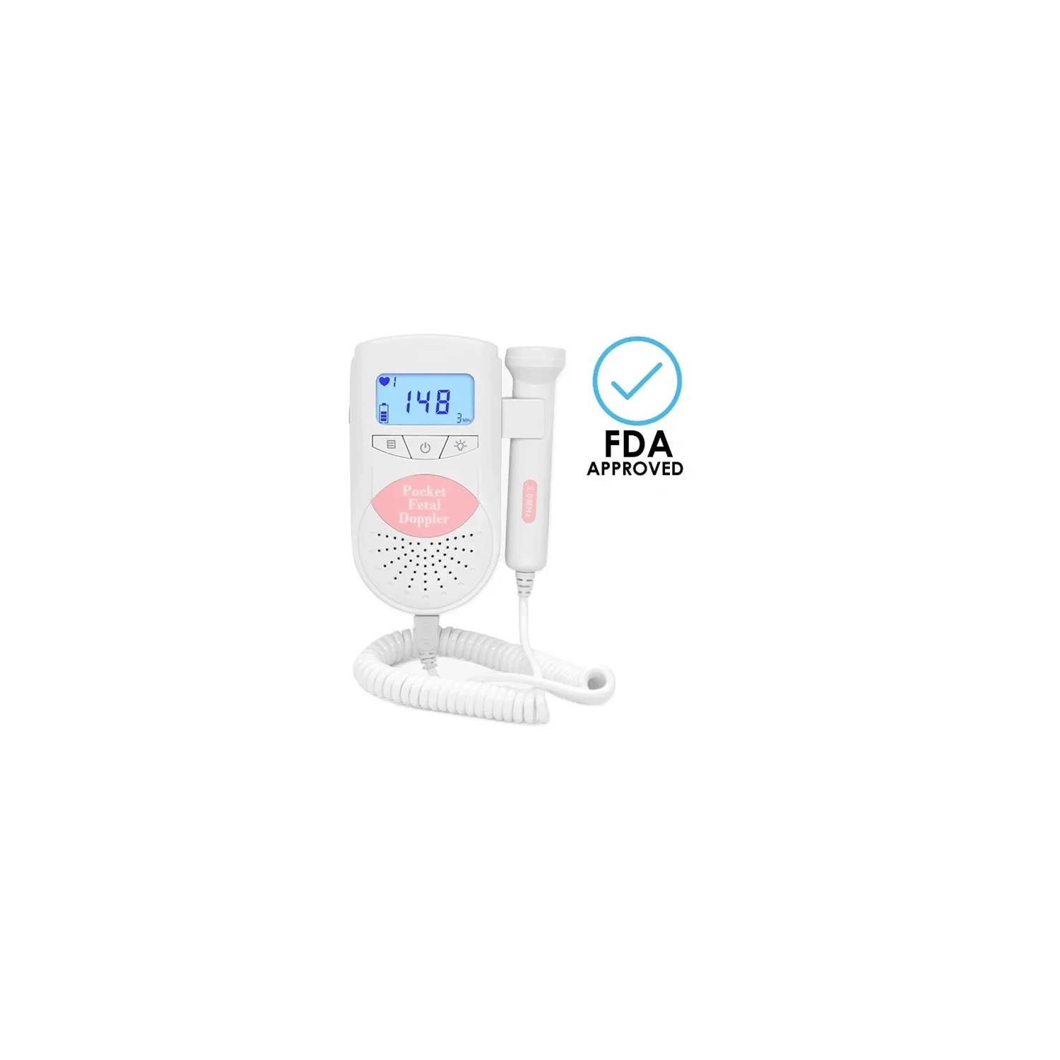 Fetal Doppler - Health Canada Licensed - JPD-100S6
