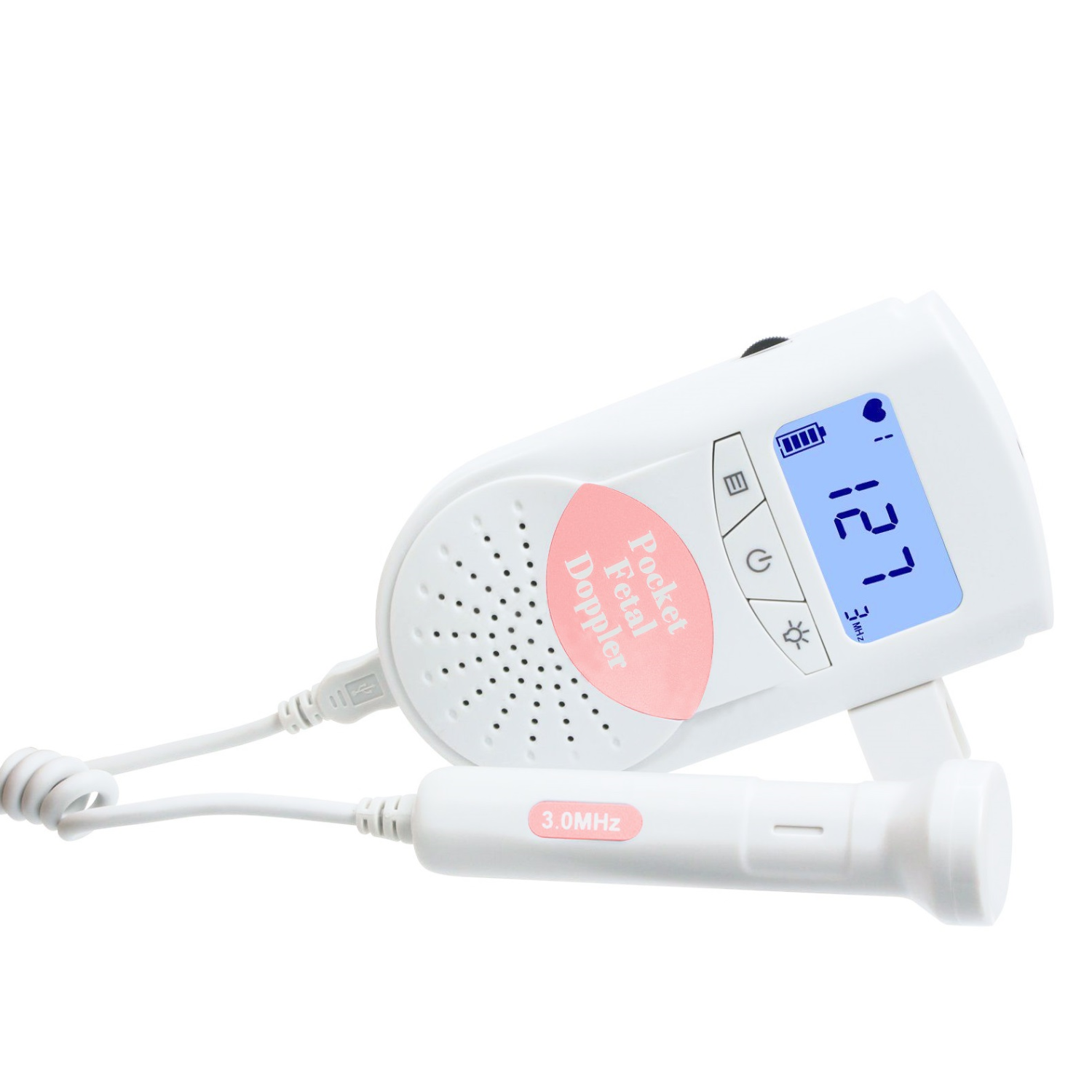 écouteur US vendeur GEL Baby Sound Doppler fœtal Heart beat monitor FDA CE 
