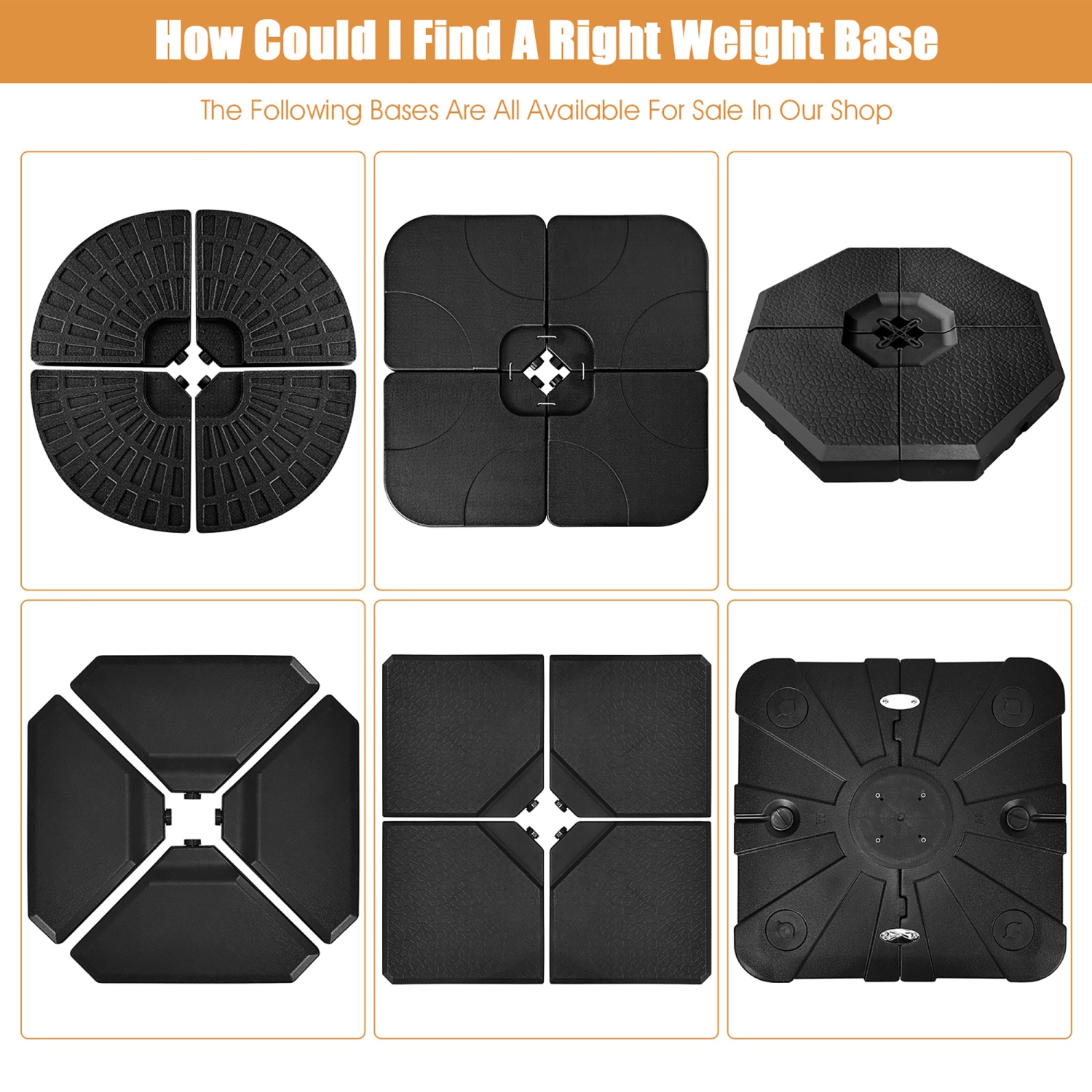 Costway 11ft Patio Offset Umbrella Cantilever Rotation Aluminum Tilt Cross Base
