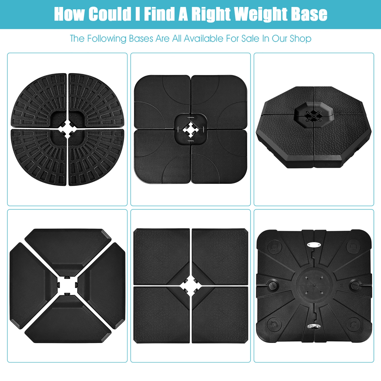 Parasol excentré à cantilever rotatif en aluminium 11&nbsp;pi de Costway avec base croisée inclinable