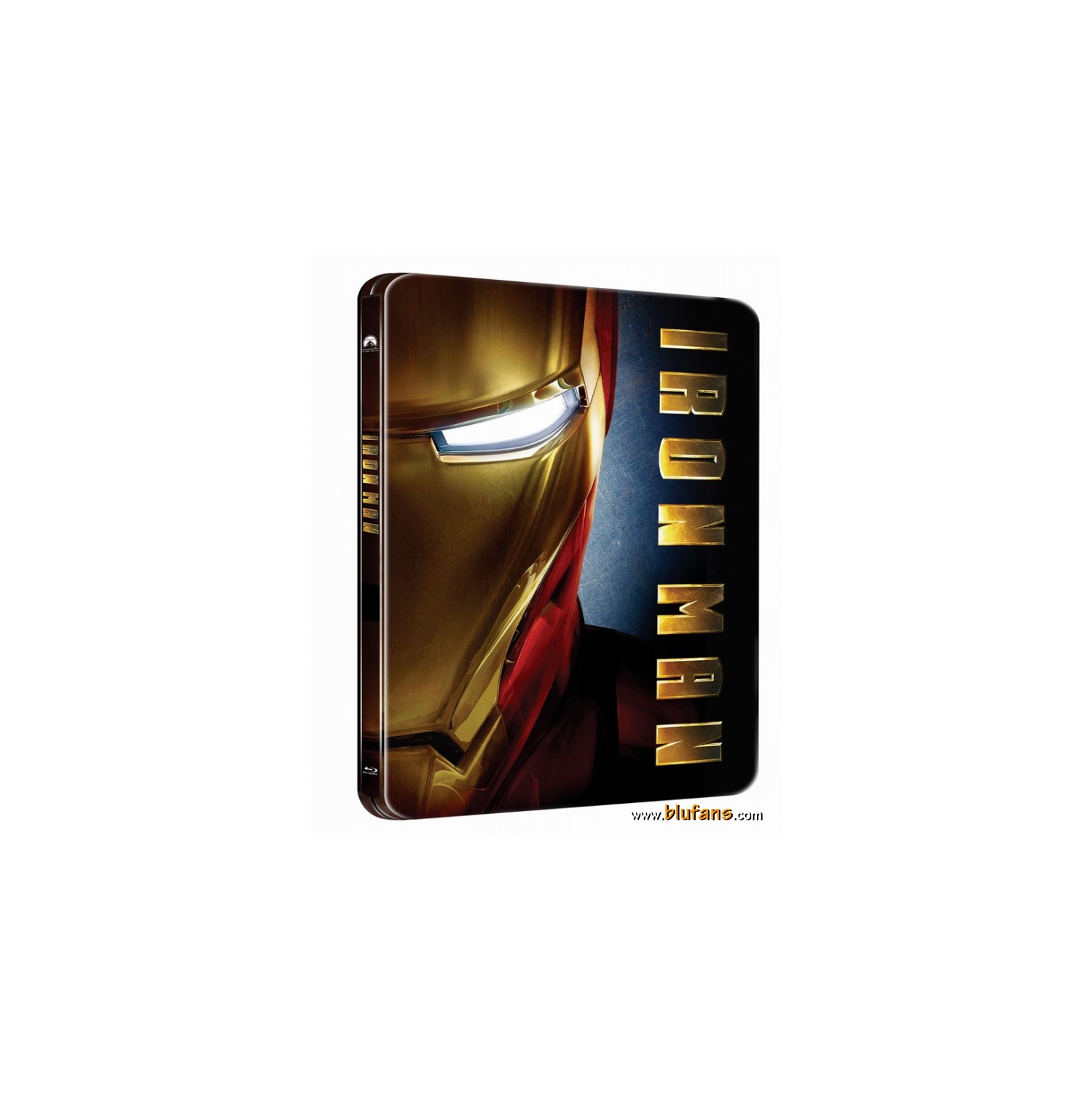 Blufans Iron Man SteelBook Empty Storage Case for DVD or Blu-ray Discs