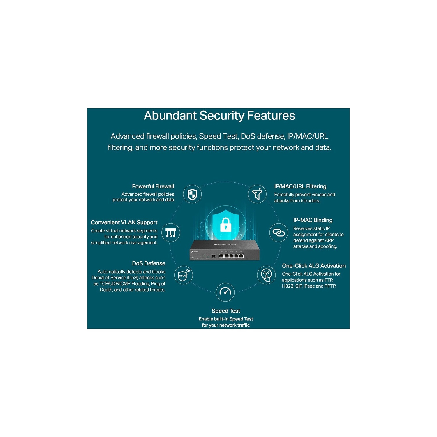 TP-Link SafeStream Gigabit Multi-WAN VPN Router