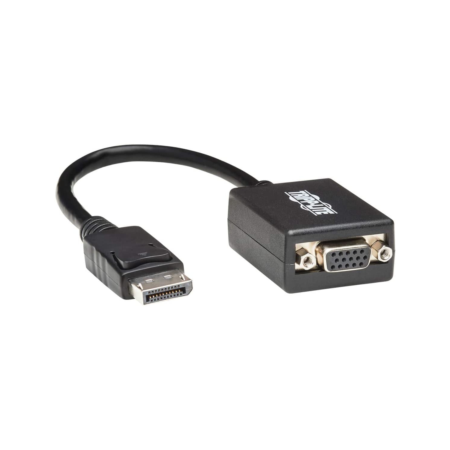 tripp lite displayport to vga adapter cable active converter dp to vga dp2vga m/f 6in