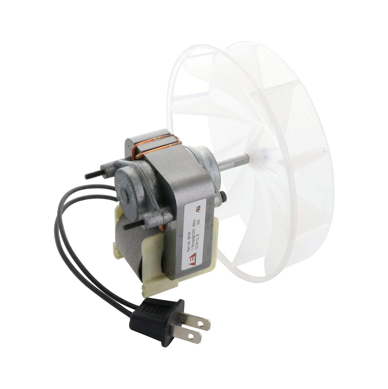BRB Product _ Pro BP28 Bath Fan Motor 99080166 and Blower Wheel Replacement for Broan Nutone 70CFM 120V