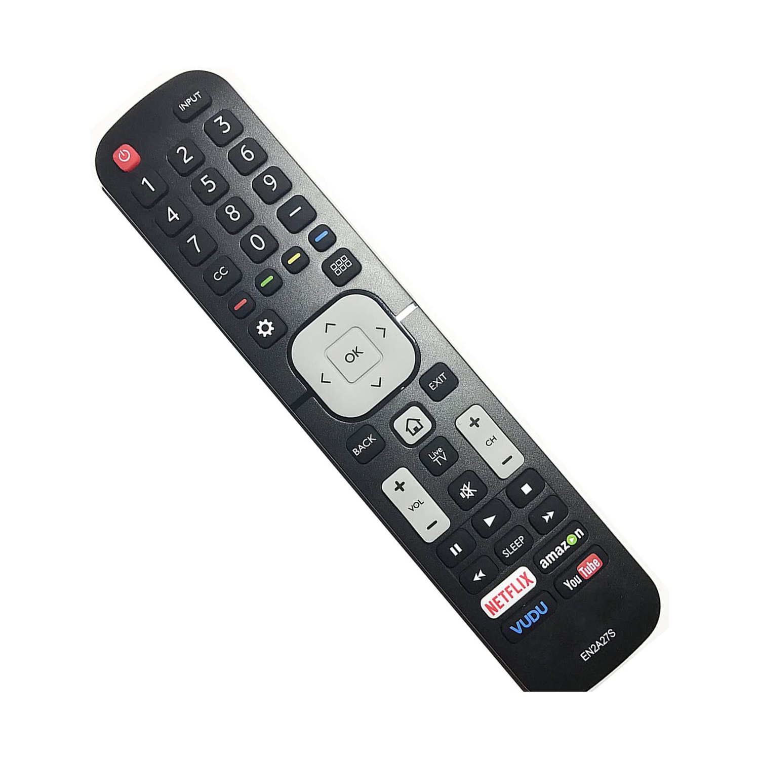 New EN2A27S Remote Control for Sharp Smart TV 55H6B 50H7GB 50H6B N6200U LC-40N5000U LC-43N5000U LC-50N5000U LC-50N6000U LC-50N7000U LC-55N620CU LC-65N9000U LC-75N620U LC-75N8000U
