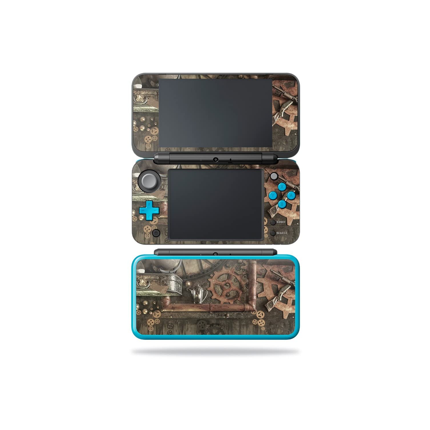 Skin for New Nintendo 2DS XL - Steam Punk Room| MightySkins Protective, Durable, and Unique Vinyl Decal wrap cover | Easy To Apply, Remove, and Change Styles | Made in the USA