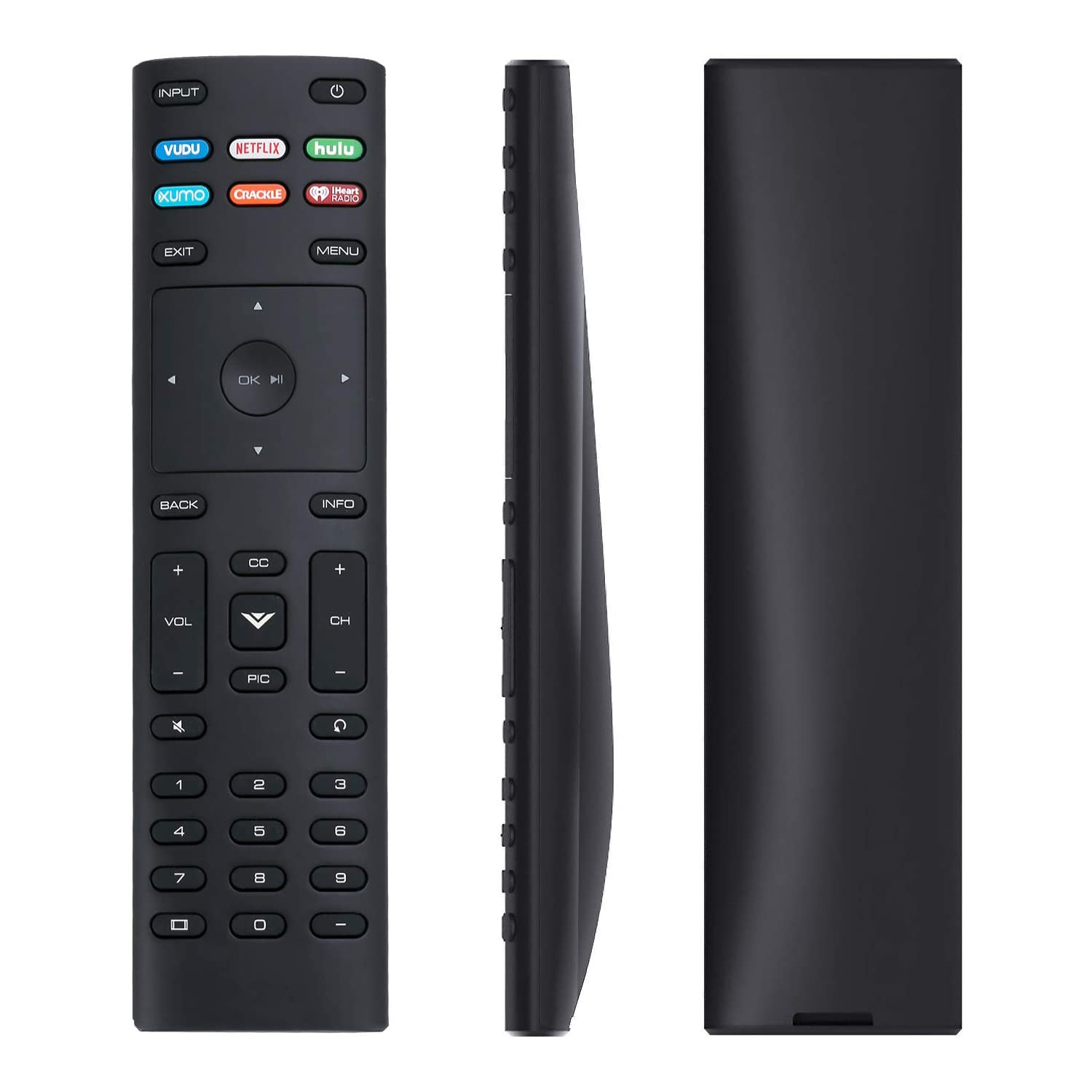 AULCMEET XRT136 Remote Control Compatible with VIZIO 4K TV 2017 P Series P Series Quantum P55-F1 P65-F1 P75-F1 PQ65-F1 M55-F0M65-F0 M70-F3 V505-G9