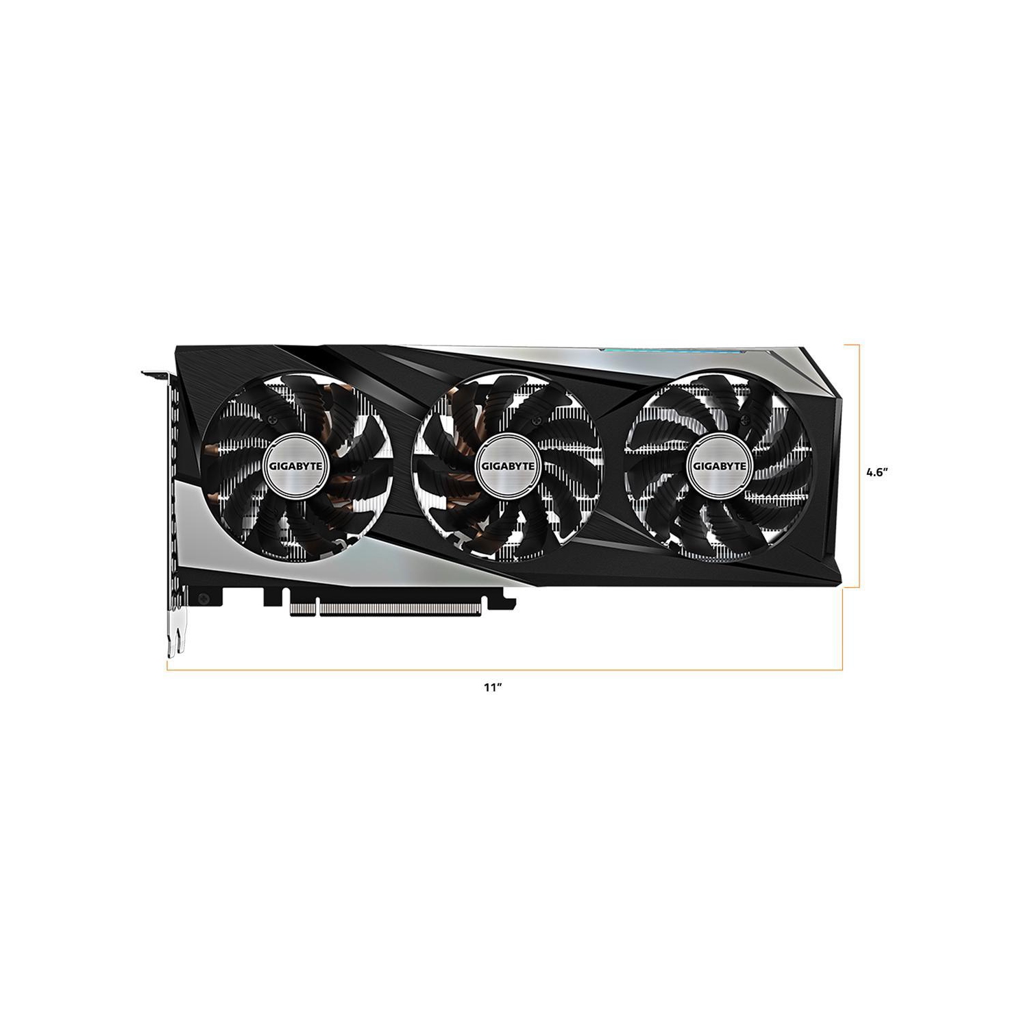 GIGABYTE Gaming OC PRO GeForce RTX 3060 Ti 8GB GDDR6 PCI Express 4.0 ATX Video Card GV-N306TGAMINGOC PRO-8GD (LHR)