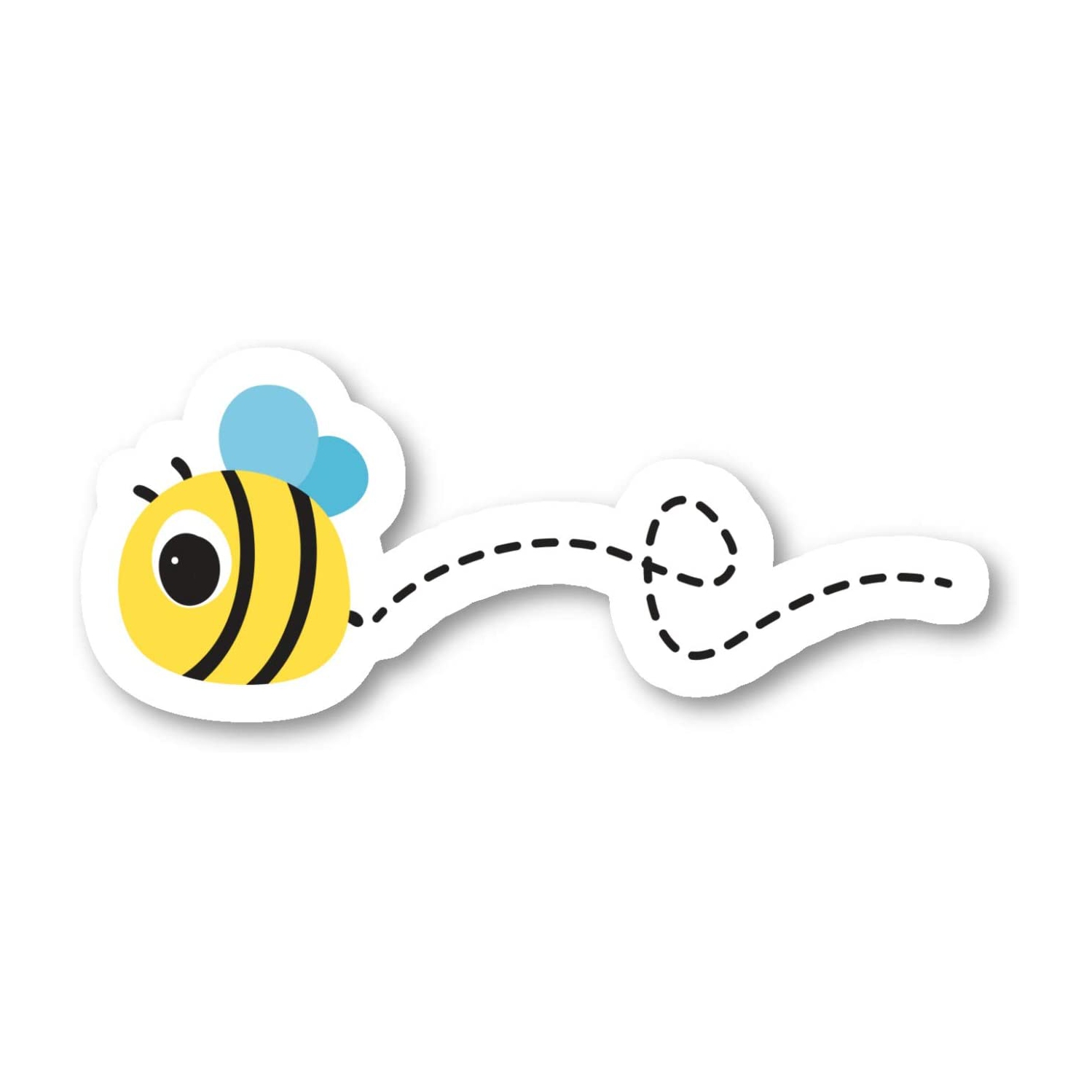 Bumble Bee Sticker Animal Stickers - Laptop Stickers - 2.5" Vinyl Decal - Laptop, Phone, Tablet Vinyl Decal Sticker S4249