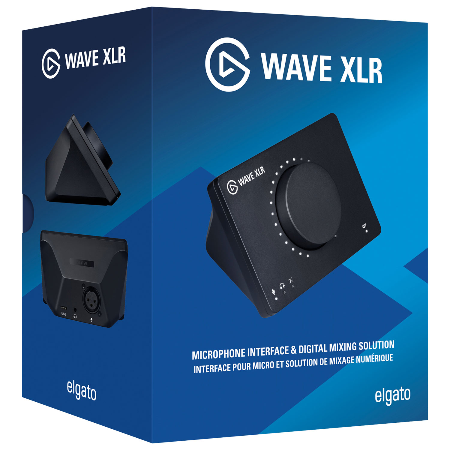 Elgato Wave XLR XLR/USB-C Microphone Interface & Digital Mixing Solution  Black 10MAG9901 - Best Buy