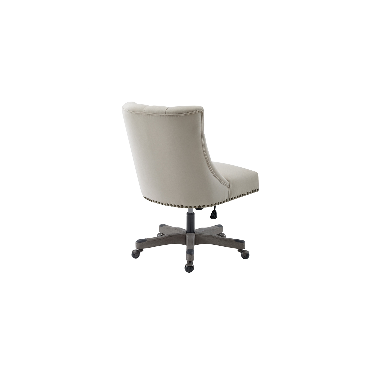 Riverbay Furniture Tufted Office Chair in Natural