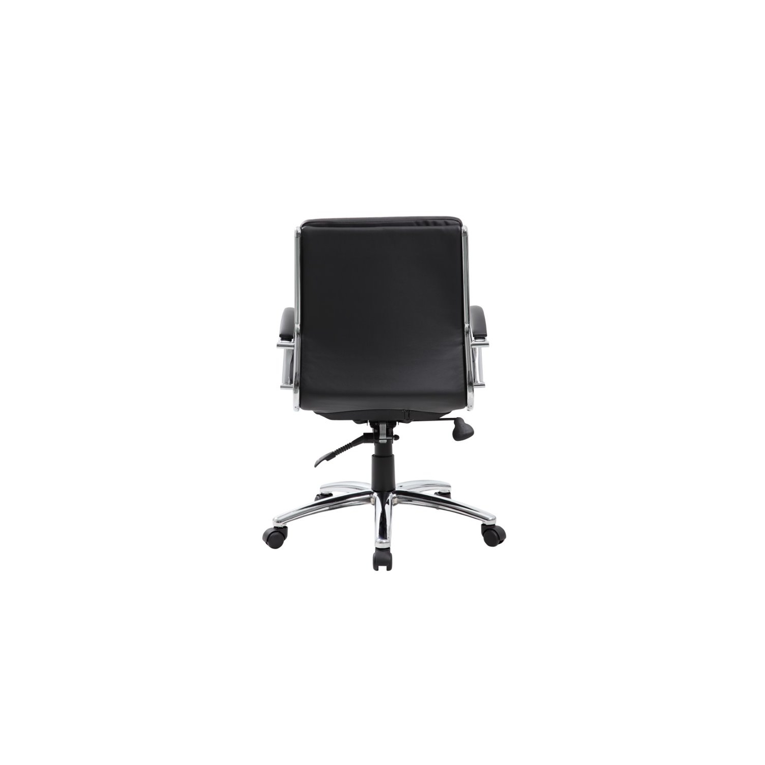 Scranton & Co CaressoftPlus Executive Mid-Back Chair in Black