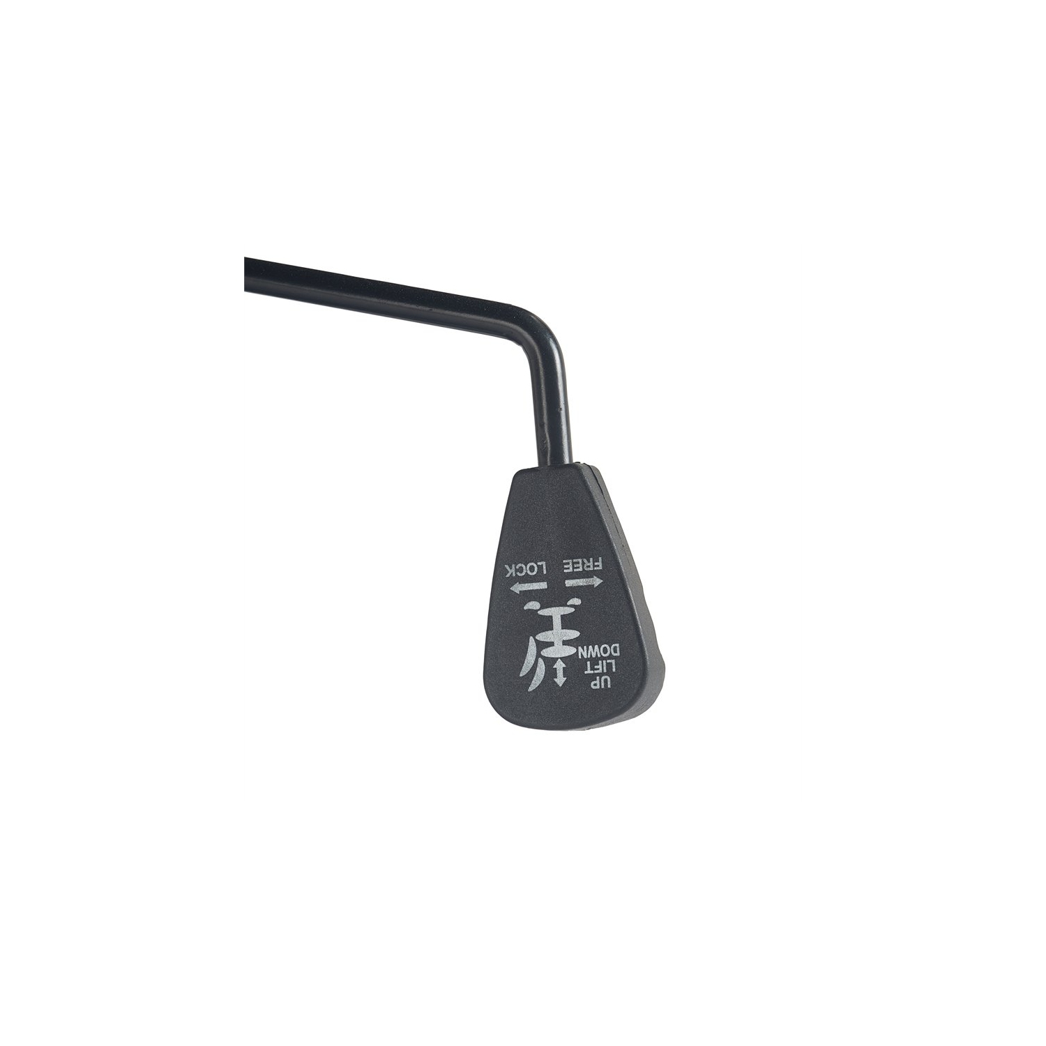 Serta – Fauteuil de bureau en mailles noir de jais de production avec base en nylon