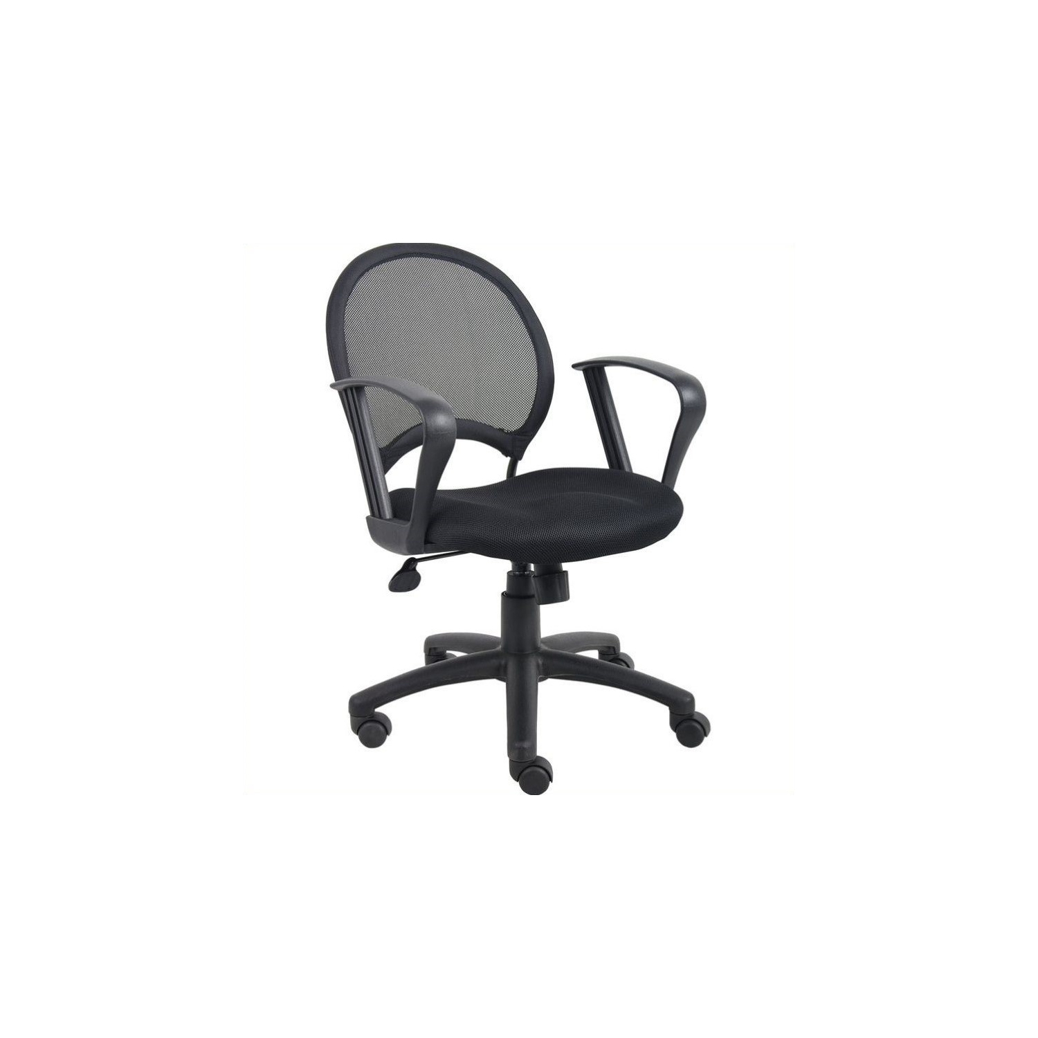 Scranton & Co Mesh Back Task Office Chair with Loop Arms