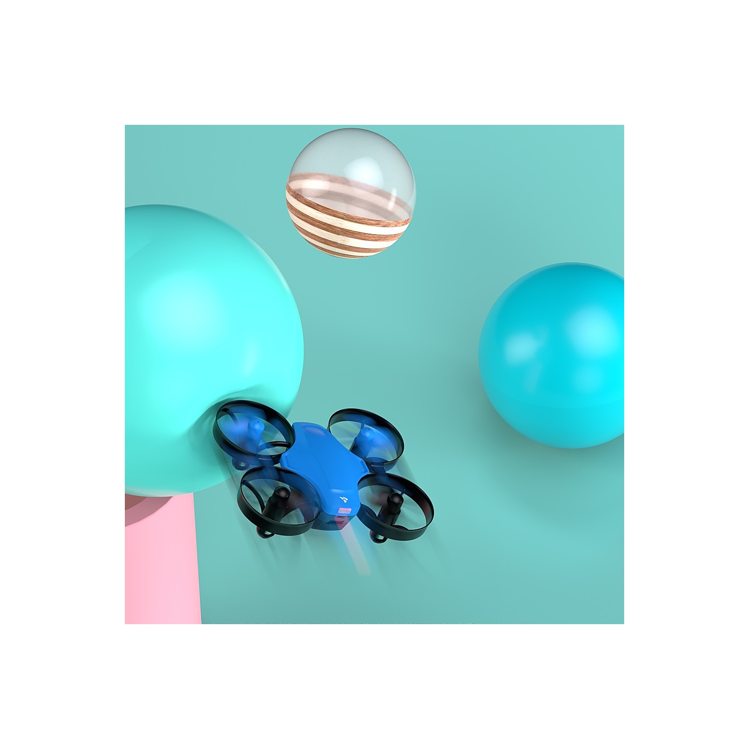 Drone SP350 de Snaptain avec télécommande - Bleu