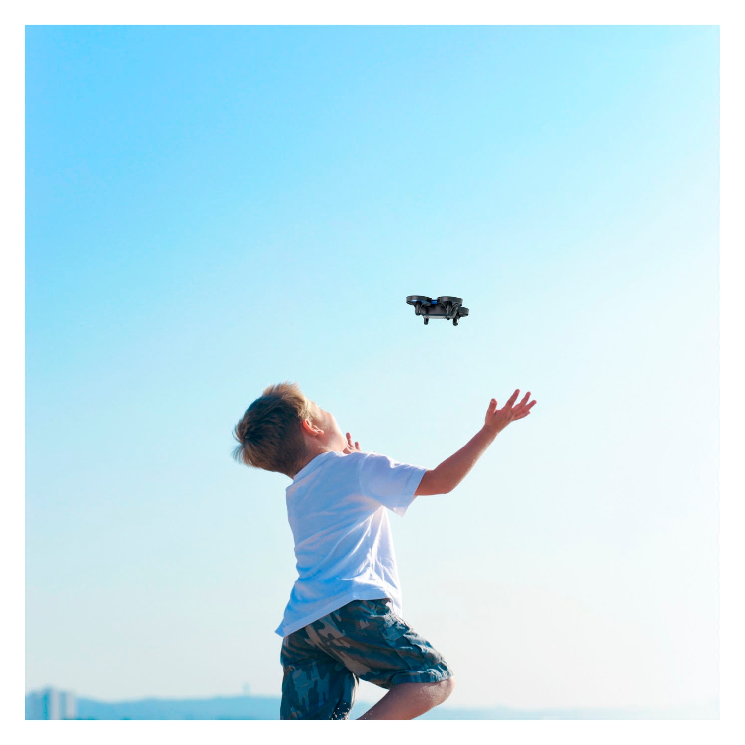 Drone SP350 de Snaptain avec télécommande - Bleu