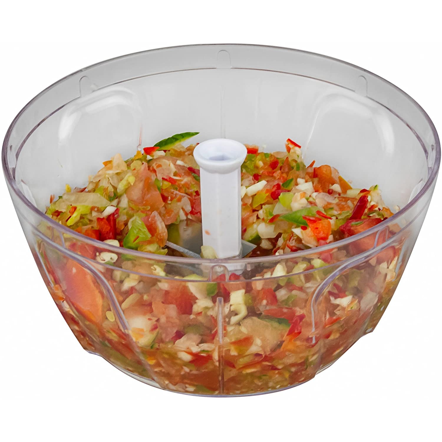 ISTAR Manual Food Chopper, Hand Pull String Vegetable Slicer Onions Cutter, Durable BPA free food safe material