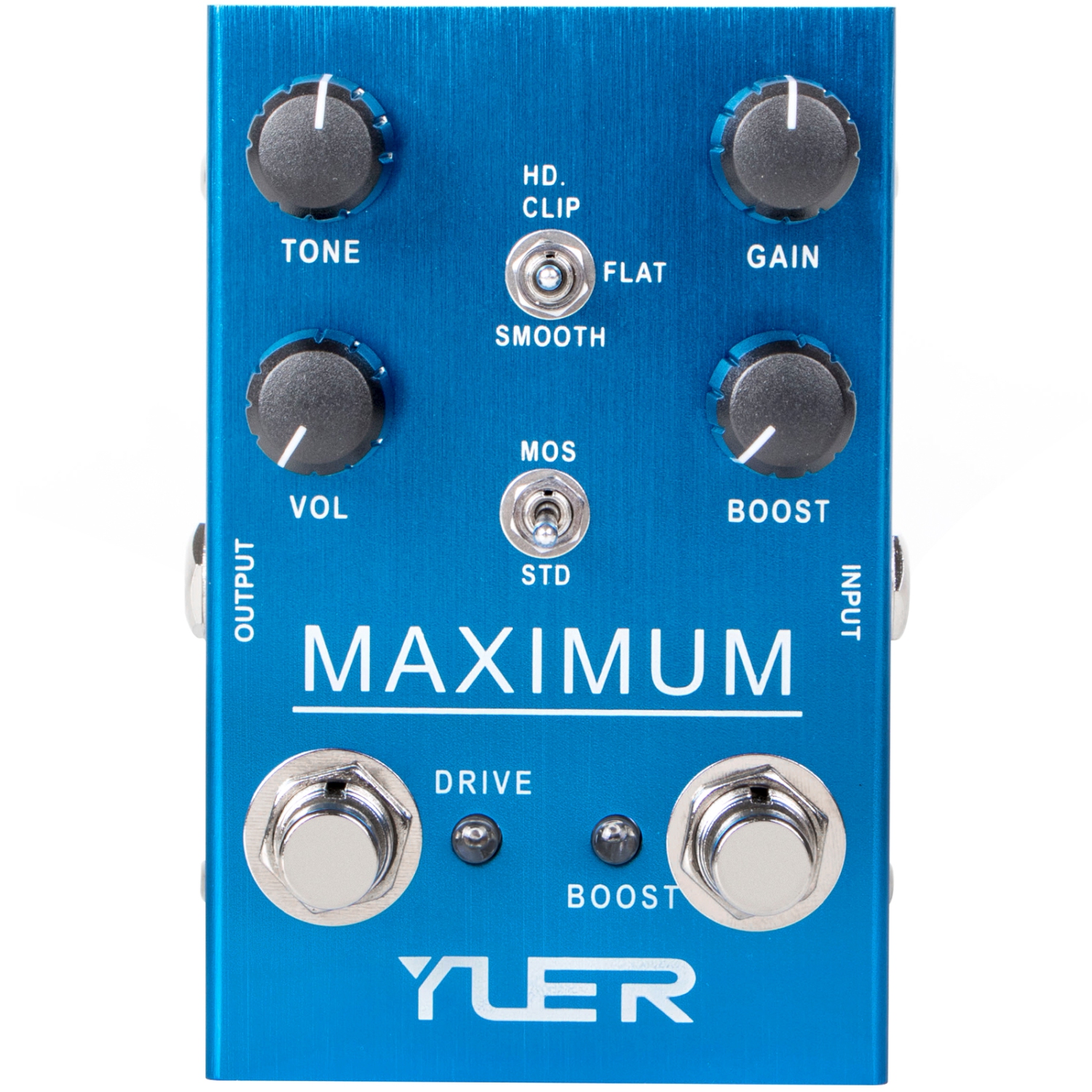 YUER MAXIMUM Overdrive Electric Guitar Effect Pedal True Bypass ✅New