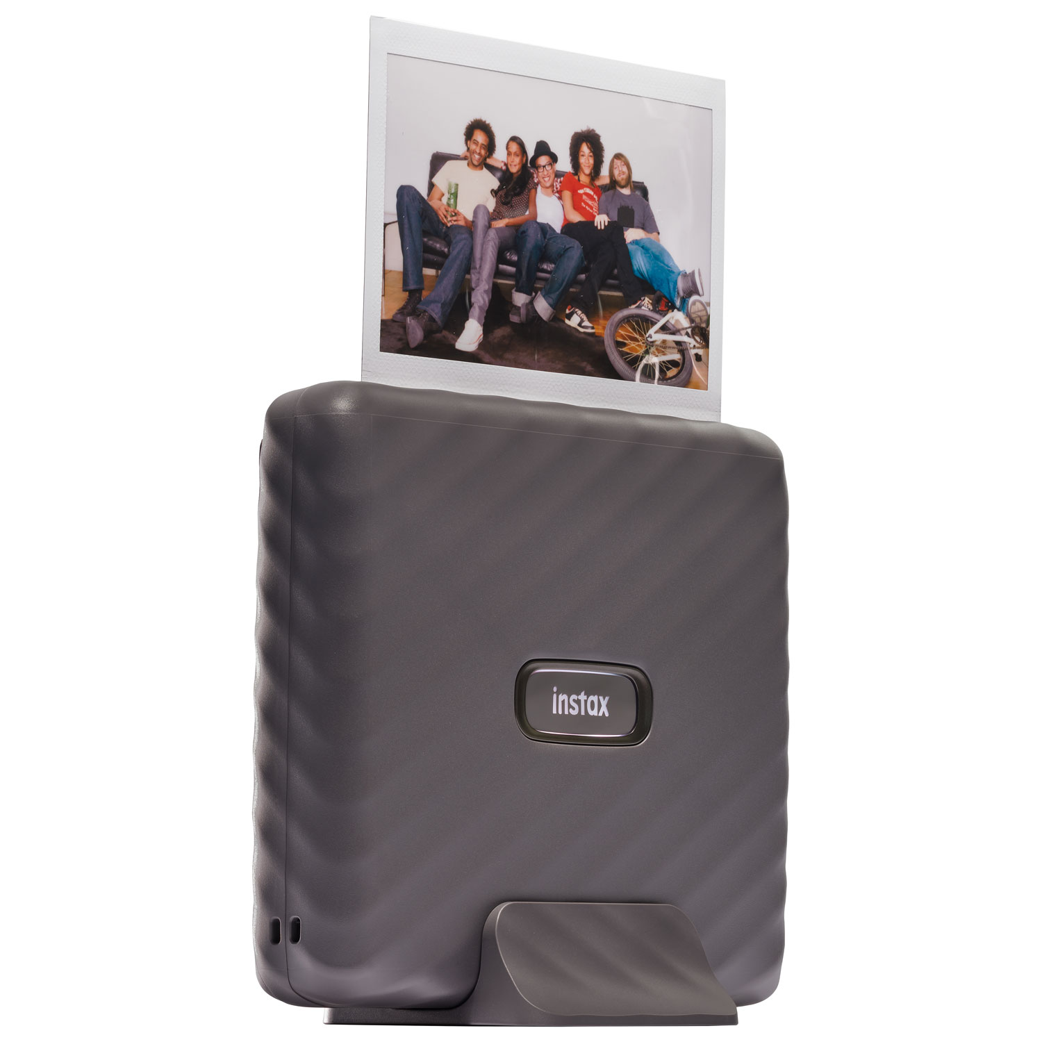 Fujifilm Instax link wide imprimante smartphone gris moka + kit  d'accessoires film
