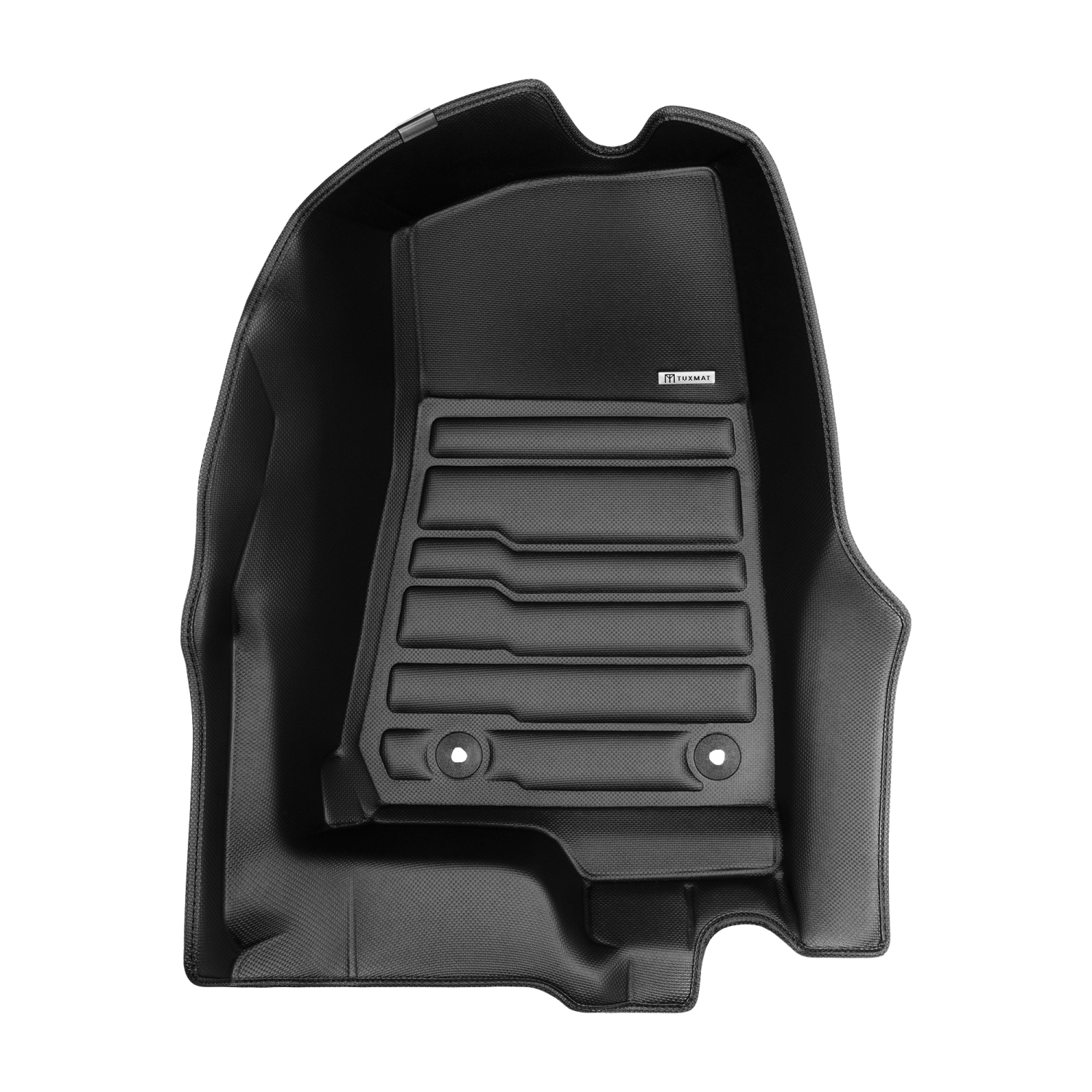 TuxMat - For Jeep Wrangler 4XE Hybrid 2021-2026 Models - Custom Car Mats - Maximum Coverage, All Weather, Laser Measured - This Full Set Includes 1st