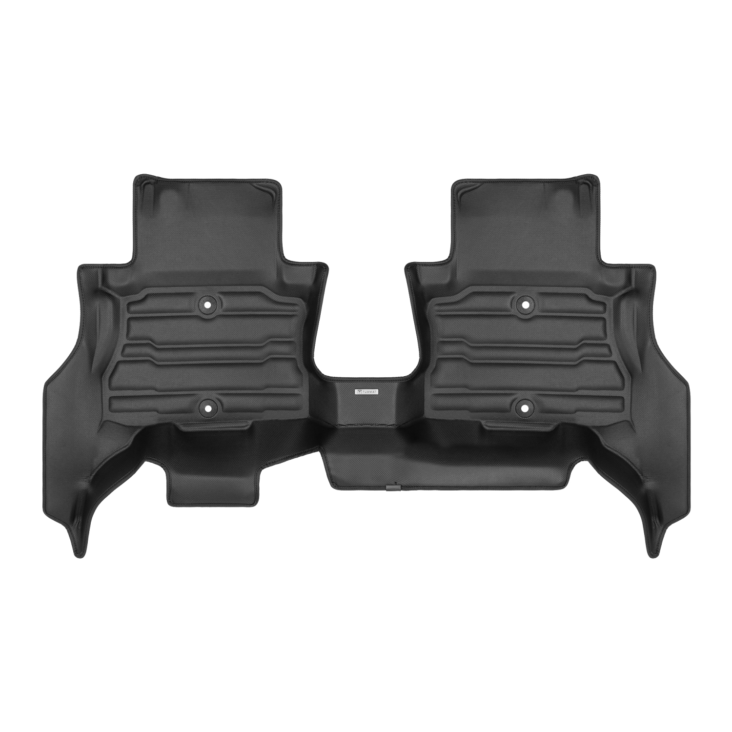 TuxMat - For Jeep Wrangler 4XE Hybrid 2021-2026 Models - Custom Car Mats - Maximum Coverage, All Weather, Laser Measured - This Full Set Includes 1st